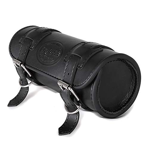 Ducati Scrambler Classic Black Tool Roll Bag - Heavy Duty Motorcycle Organizer for Tools & Accessories - Perfect for Road Trips, Garage Storage & Motorcycle Maintenance