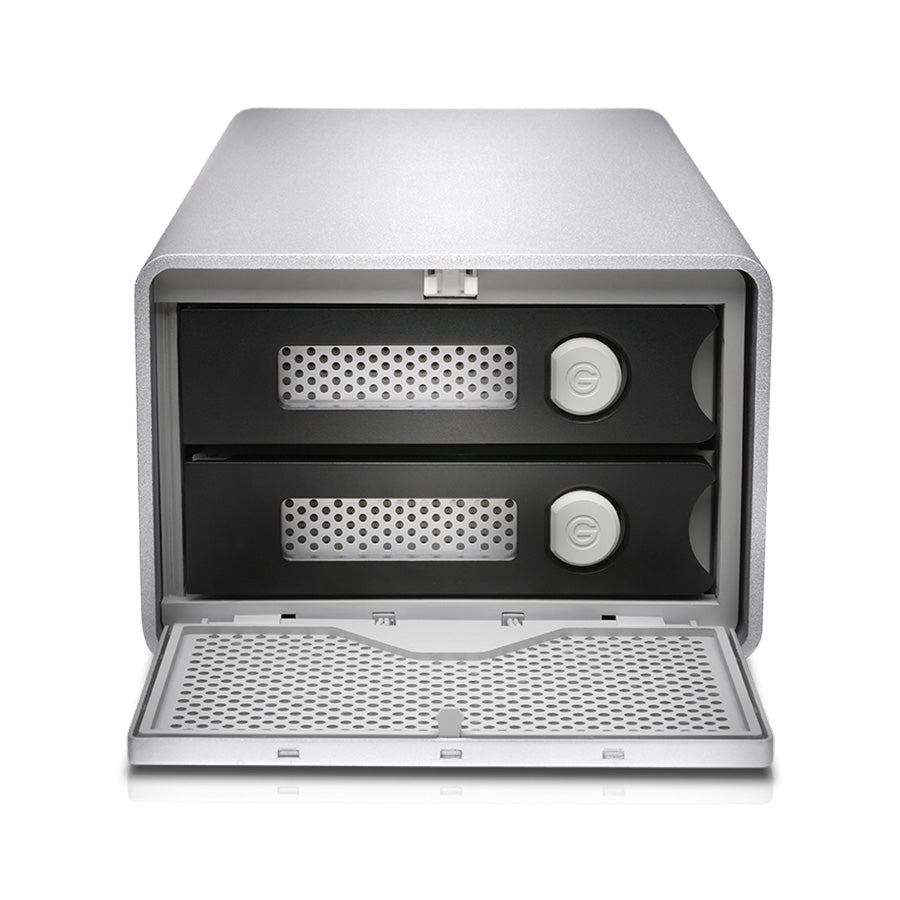 G Technology 8TB G RAID 2 External Hard Drive - Thunderbolt 2 & USB 3.0 - High-Speed Storage for Video Editing, Photography & Data Backup (Mac & PC Compatible)