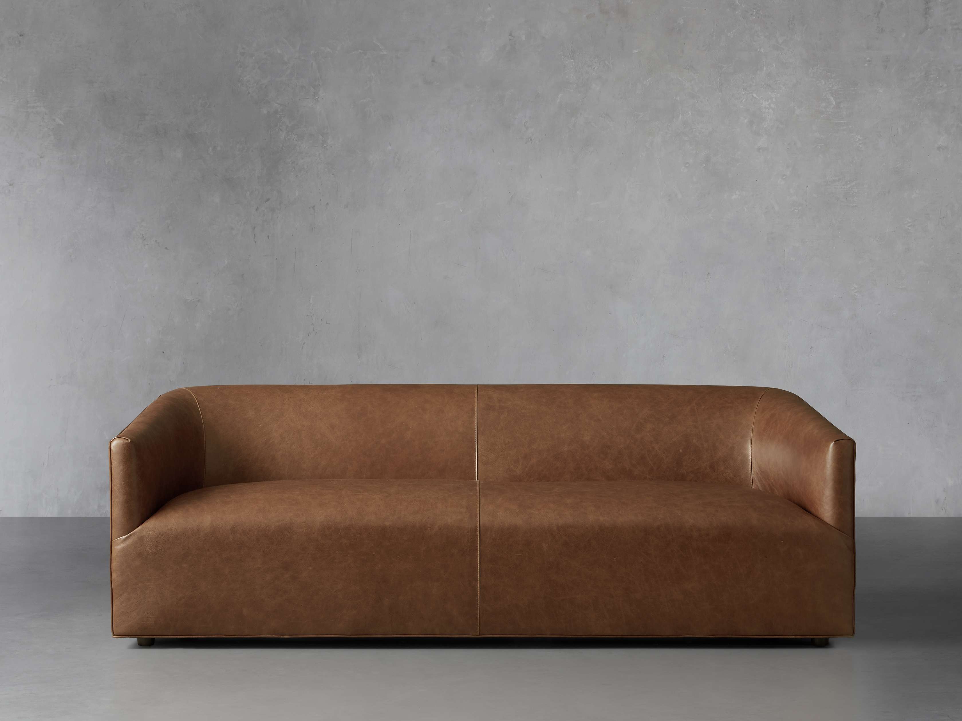 Ellison Genuine Leather Sofa - Modern Luxury Living Room Furniture for Home & Office - Perfect for Relaxing, Entertaining & Stylish Decor