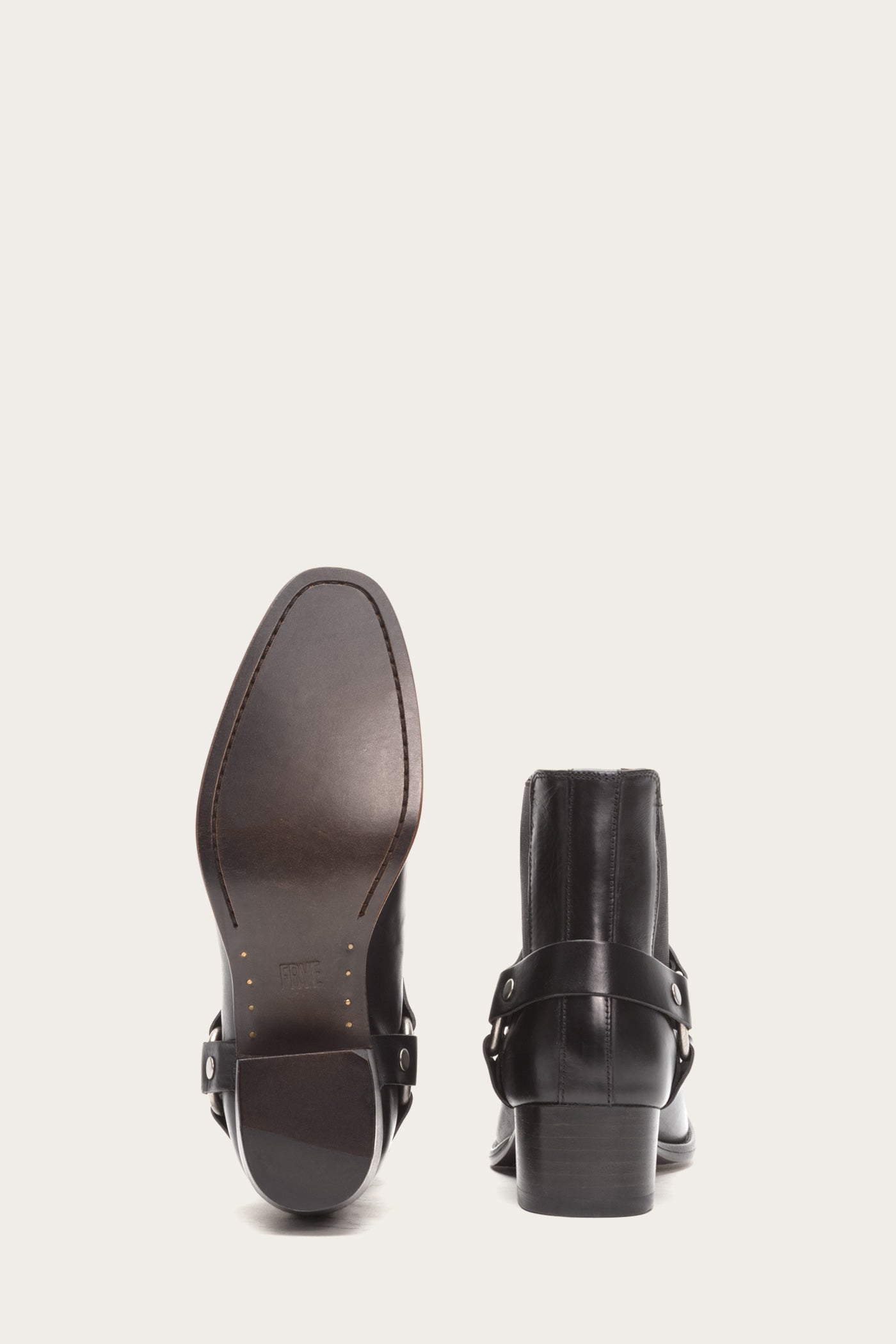 Vintage Dara Harness Chelsea Boots - Pre-Loved Leather Ankle Boots for Women | Perfect for Fall Outfits & Casual Wear