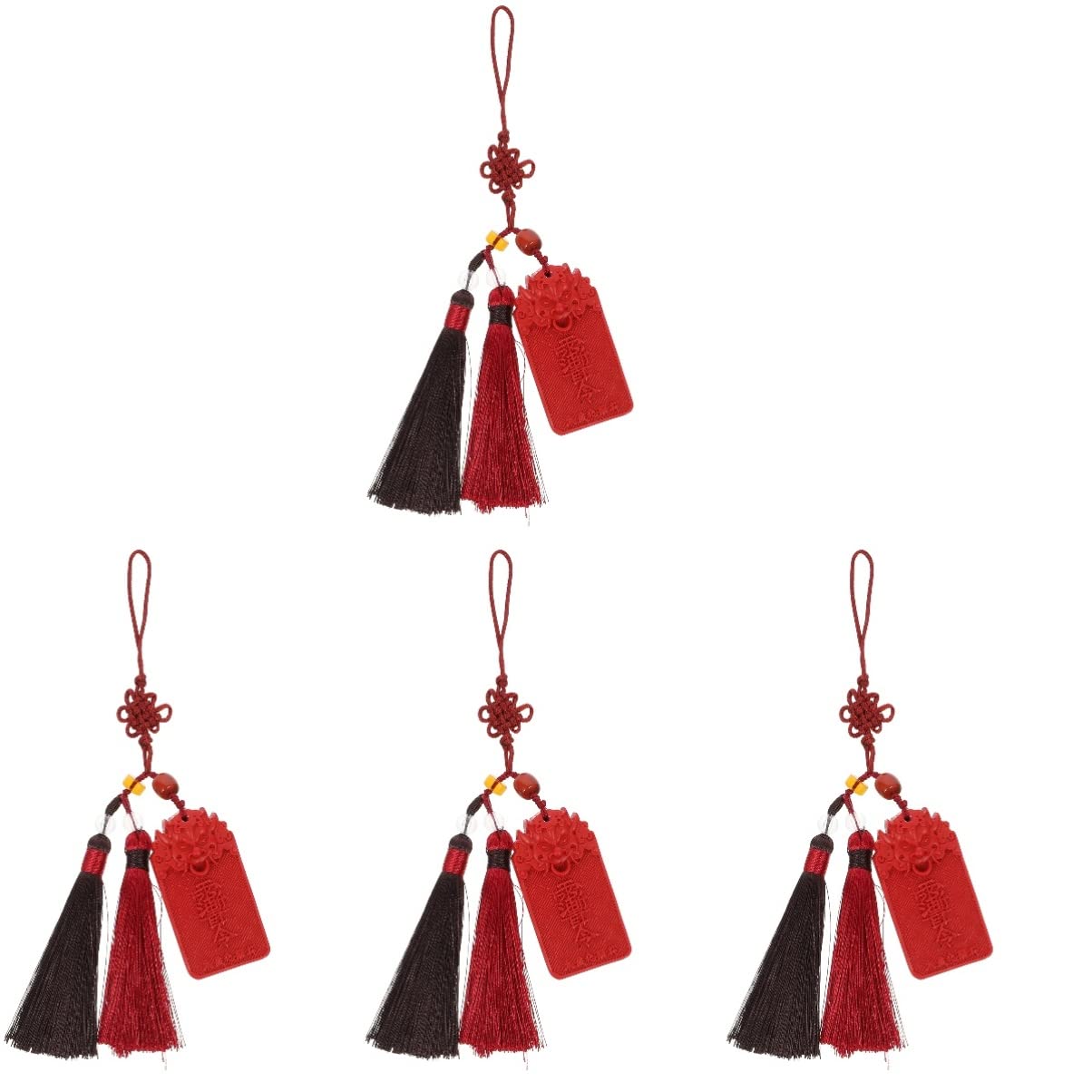 SOIMISS 2 Pack 2022 Zodiac Keychains - Feng Shui Car Key Rings for Good Luck & Protection | Perfect for Car Keys, House Keys & Gifts (Chinese Horoscope Animal Charms) | Use in Car, Home, Office or as Thoughtful Present