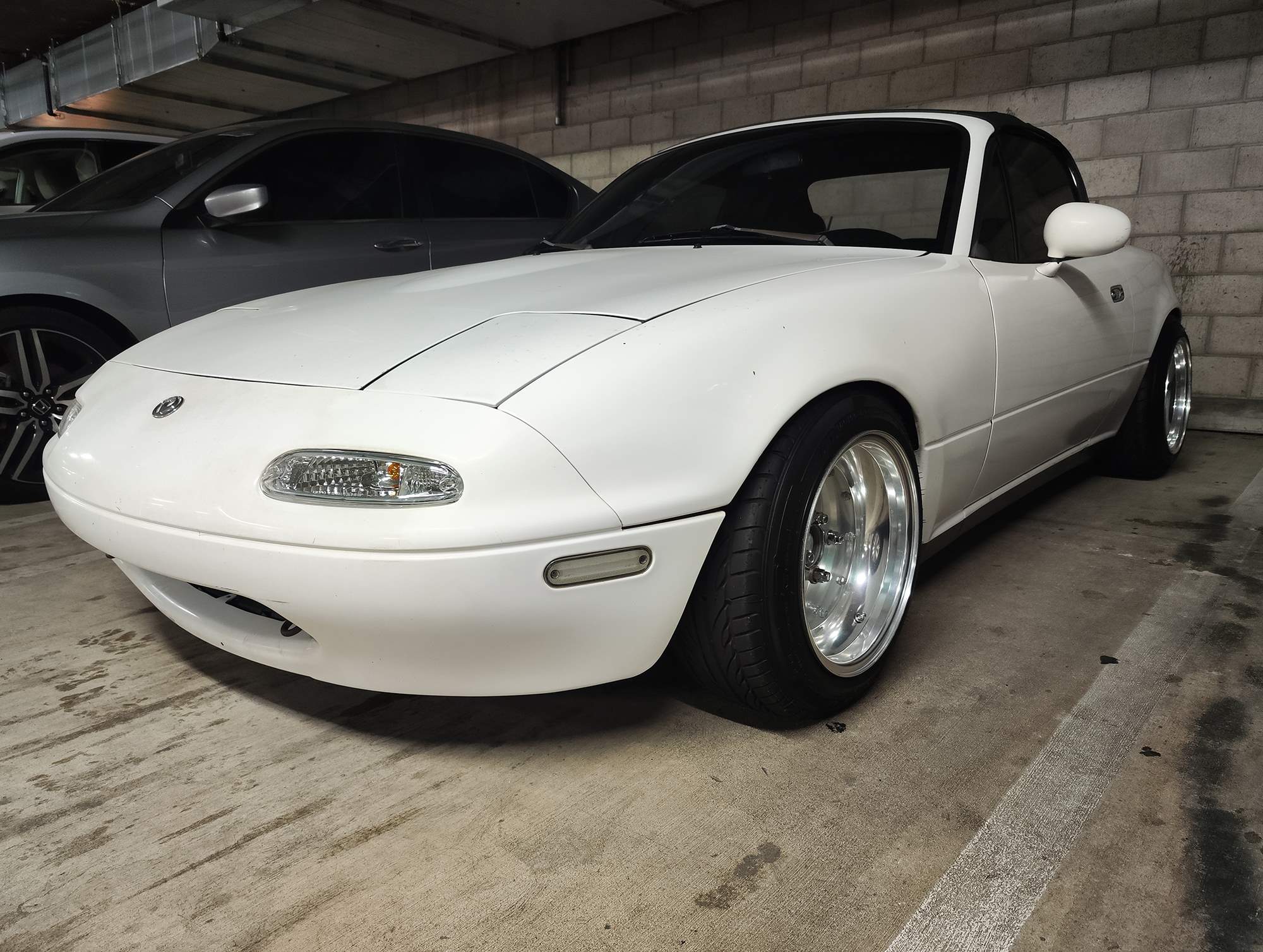 Amber/Red LED Side Marker Lights for 1990-2005 Mazda Miata MX-5 - Clear Lens, Easy Installation - Perfect for Night Driving & Car Customization