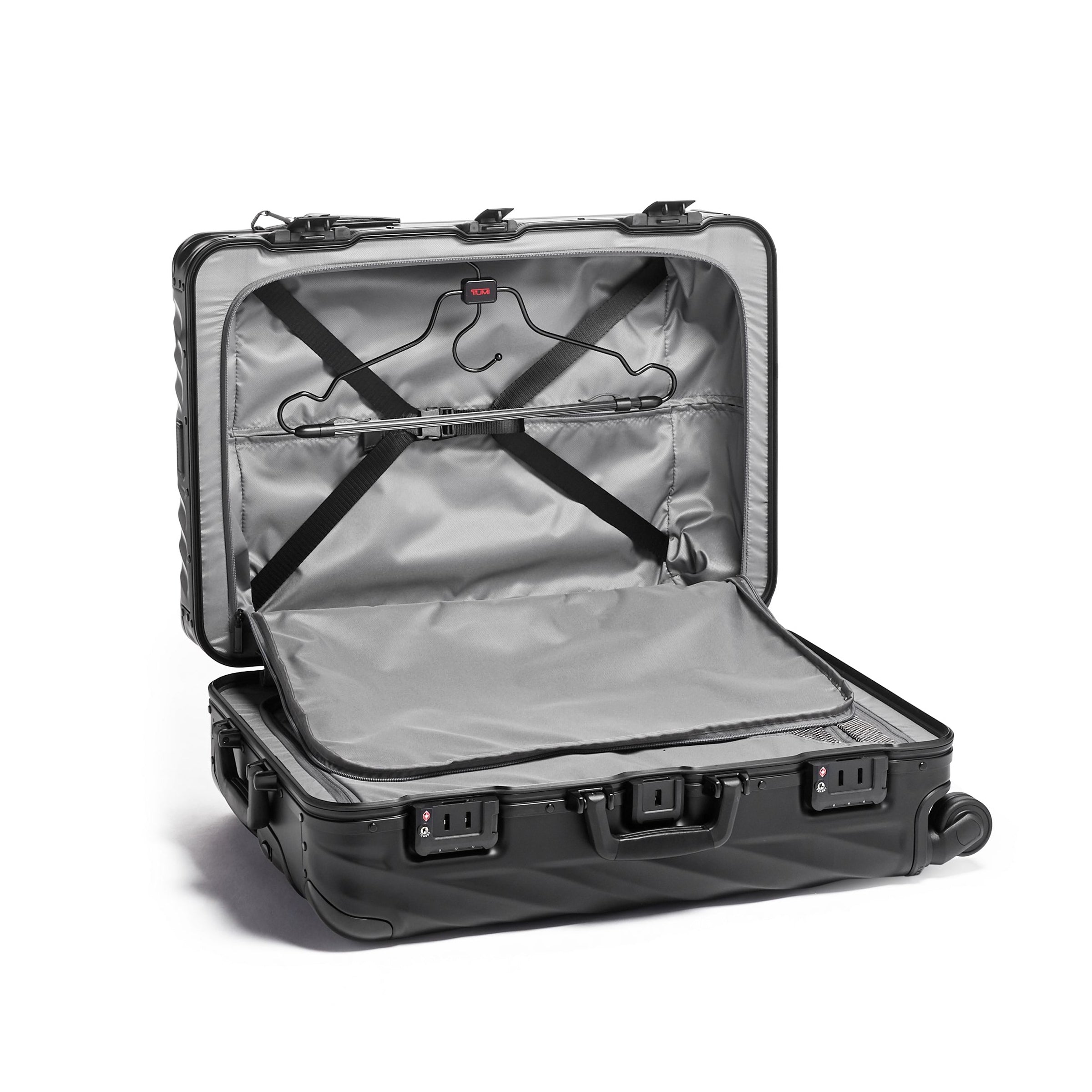 19 Degree Aluminum Short Trip Packing Case - Lightweight & Durable Travel Luggage for Weekend Getaways (Black) | Perfect for Business Trips, Camping & Carry-On Use