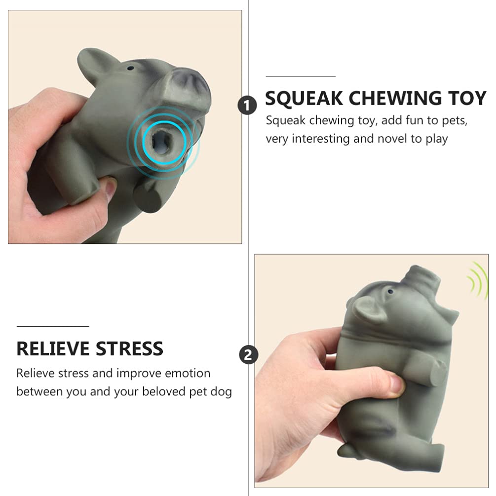 STOBOK 2 Pcs Durable Dog Teething Toys, Molar Chew Toys for Puppies & Adult Dogs, Safe Pet Chewing Supplies, Interactive Plaything for Dental Health, Perfect for Indoor & Outdoor Play
