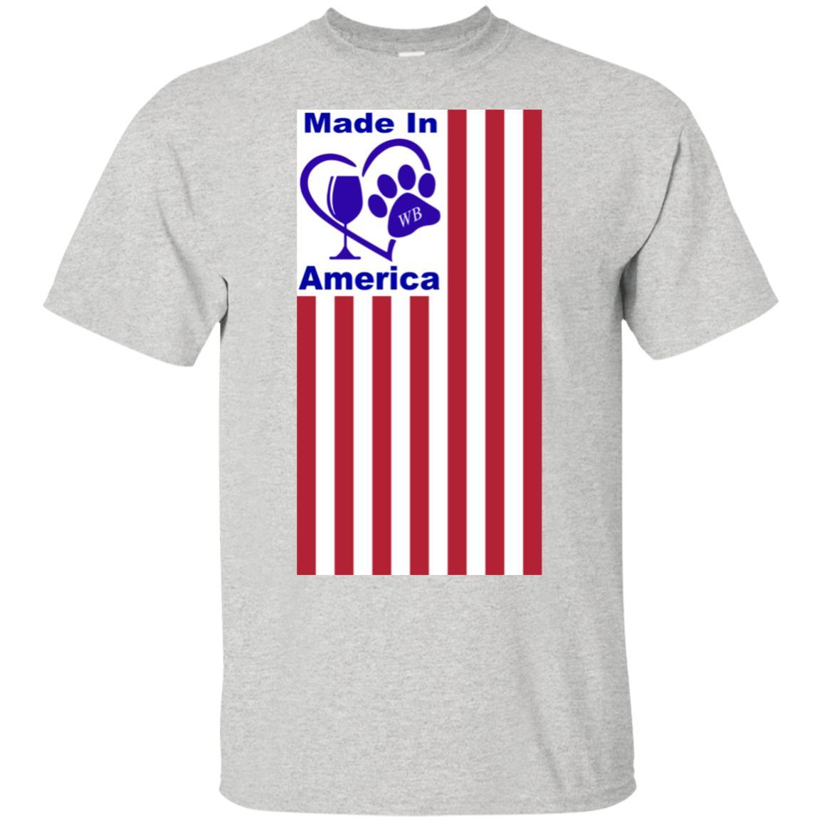 WineyBitches.Co Made in USA Premium 100% Cotton T-Shirt for Women - Comfortable Casual Wear for Outings, Parties & Everyday Fashion
