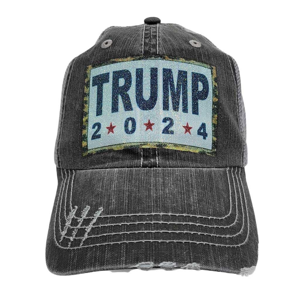 Trump Trucker Hat for Women - Stylish Baseball Cap with Adjustable Snapback - Perfect for Political Rallies, Outdoor Events & Casual Wear