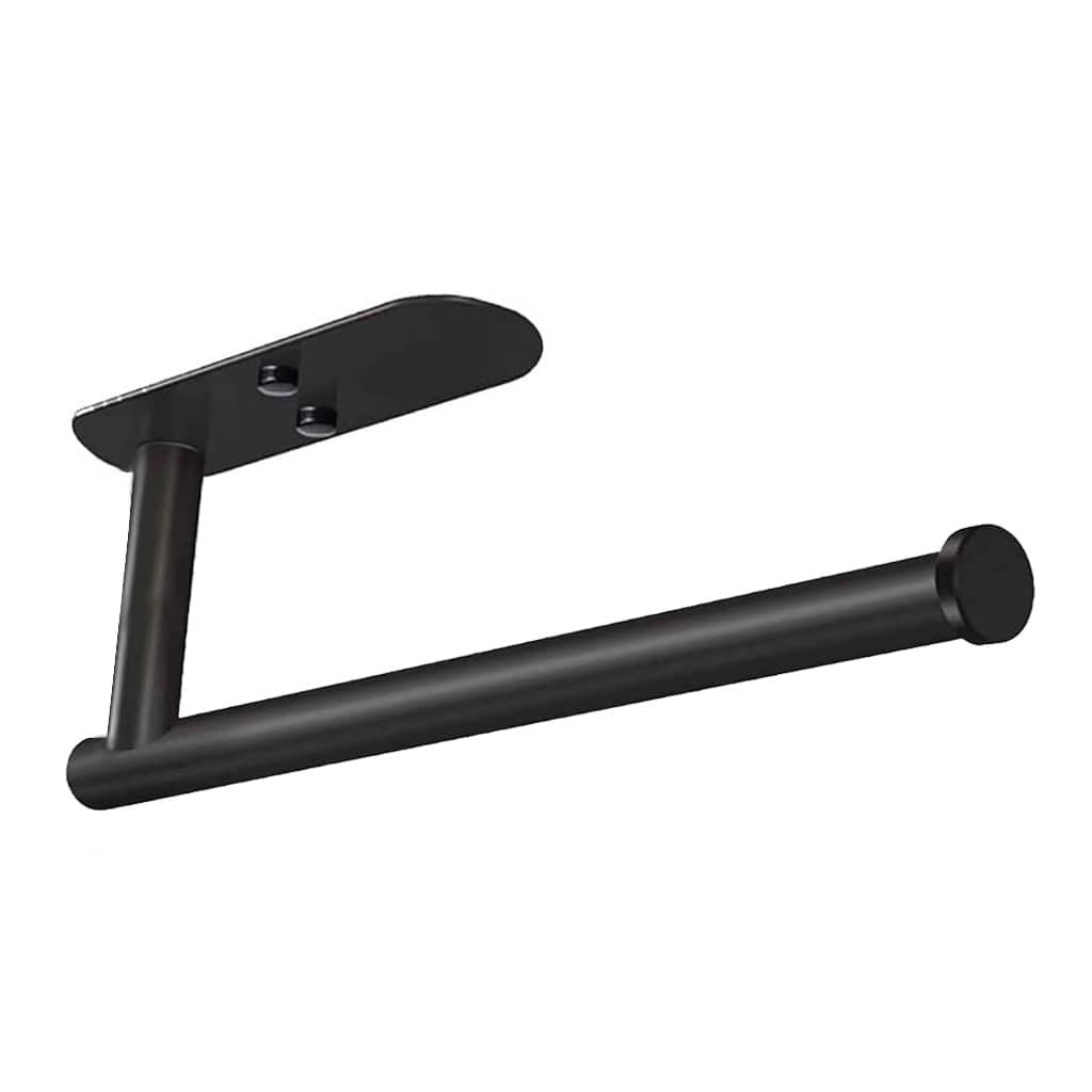 Smart LIV Adhesive Paper Towel Holder - Stainless Steel Wall Mounted Roll Holder for Kitchen & Bathroom, Under Cabinet or Countertop - Perfect for Easy Access to Paper Towels & Napkins While Cooking, Cleaning or Organizing Spaces