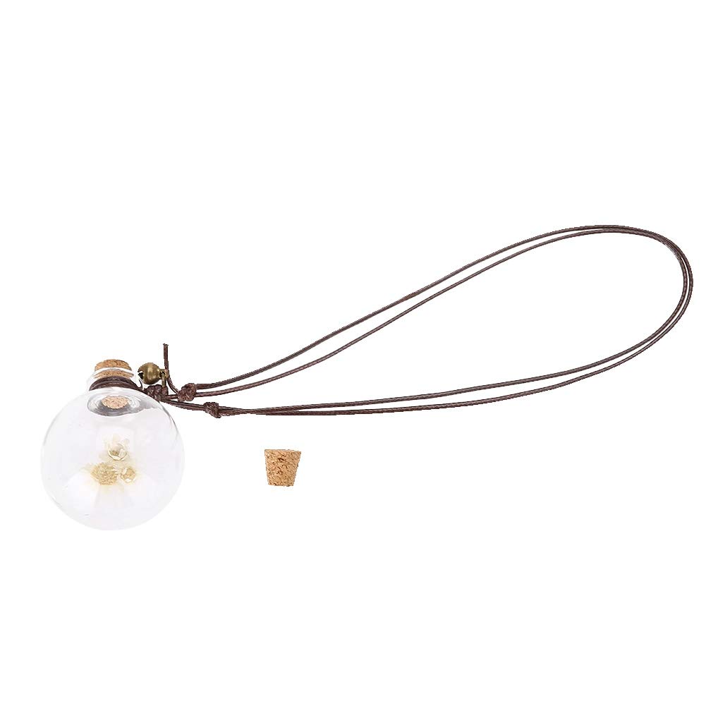 Premium Car Perfume Bottle Hanging Air Freshener - Empty Floral Scented Auto Decor with Chain (3.5