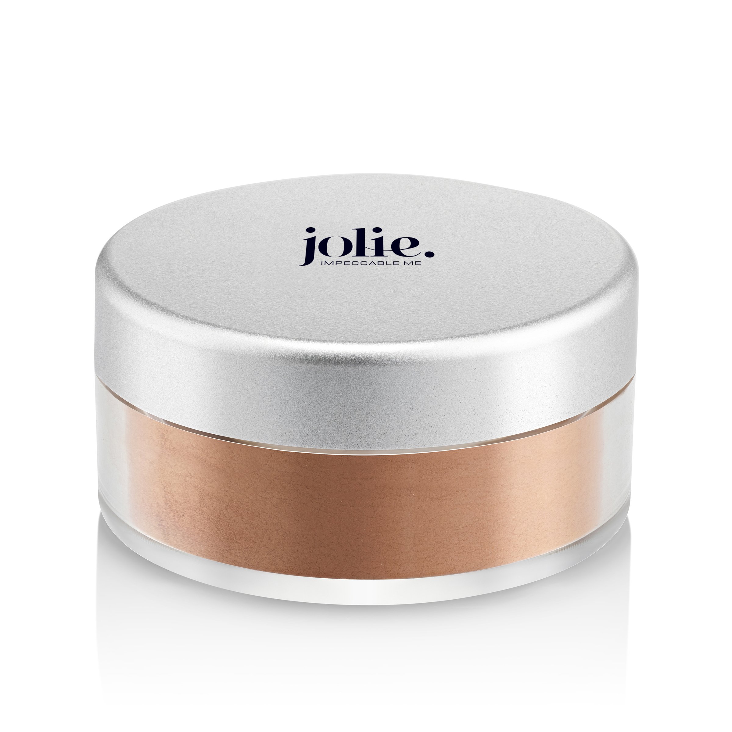 Jolie Mineral Loose Foundation Powder - 100% Pure, Toxin-Free, Hypoallergenic Makeup | Talc & Paraben-Free, Oil-Free, Unscented | Mineral Beige Medium | Perfect for Sensitive Skin & Daily Natural Look