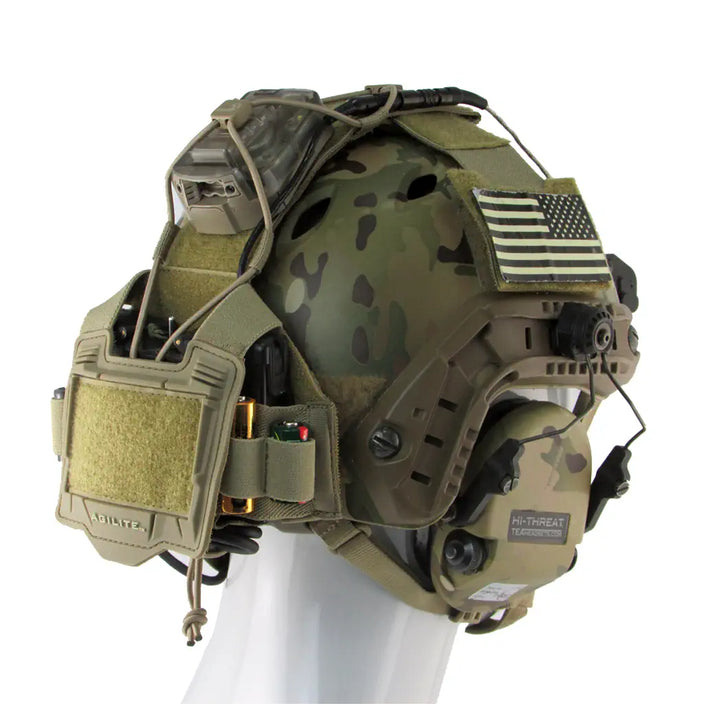 Agilite Tactical Helmet Bridge - Universal Fit for Military & Airsoft Helmets | Available in Multiple Colors | Perfect for Outdoor Adventures & Tactical Operations