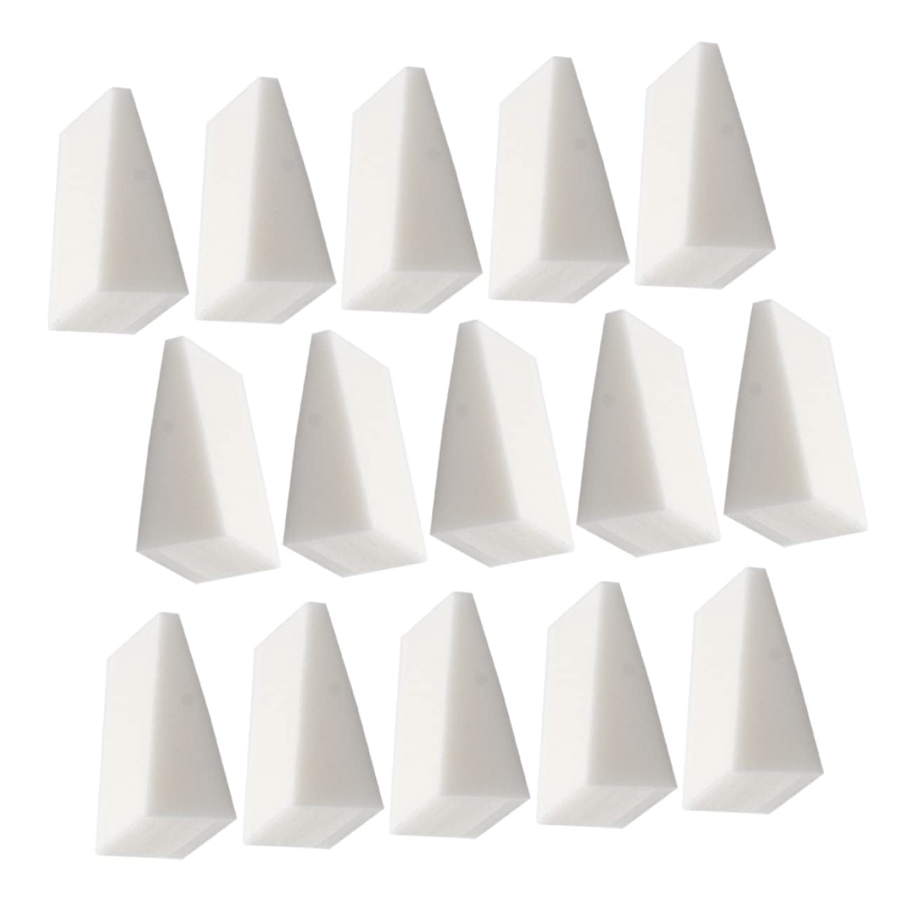 KOMBIUDA 20pcs Soft Nail Sponges for Gradient & Ombre Nails - DIY Manicure Sponge Set, Makeup & Cosmetic Blending Tool - Perfect for Nail Art, Salon Use & At-Home Manicures