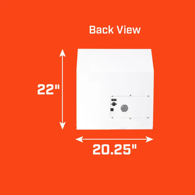 Santa Fe Impact155 Dehumidifier - High Capacity 155 Pints for Large Spaces - Ideal for Basements, Crawl Spaces & Water Damage Restoration - Energy Efficient & Ultra Quiet Operation