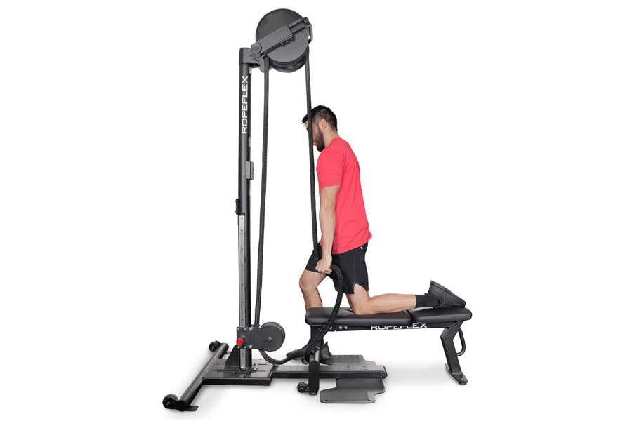 Ropeflex RX2500 Upright Rope Trainer - Premium Home Gym Equipment for Full-Body Workout | Perfect for Cardio, Strength Training & Fitness Enthusiasts | Summer Sale with Extra 6% Off