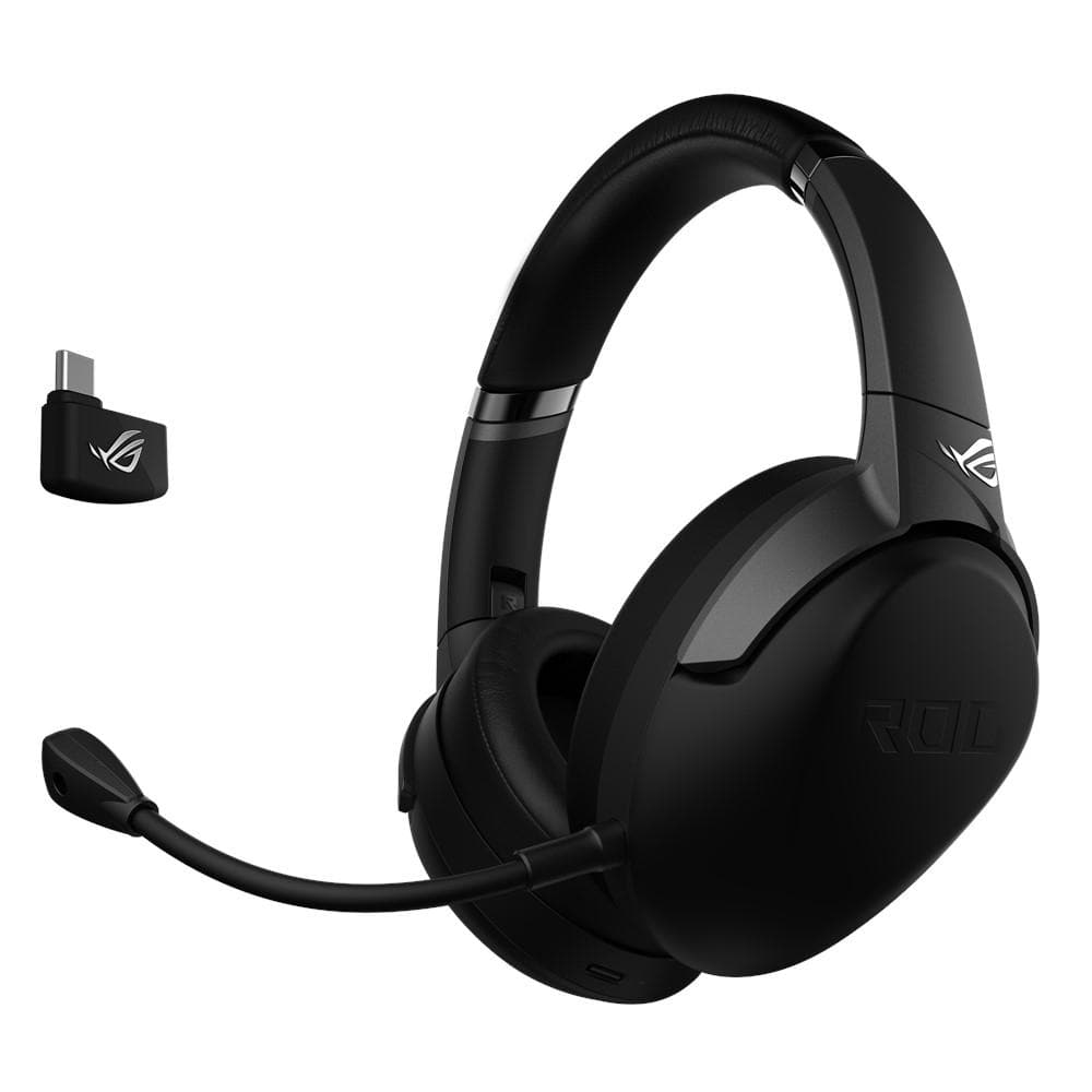 ASUS ROG STRIX GO 2.4GHz Wireless Gaming Headset with 50mm Drivers - 2-Year Warranty - Perfect for PC, PS5, Xbox & Mobile Gaming