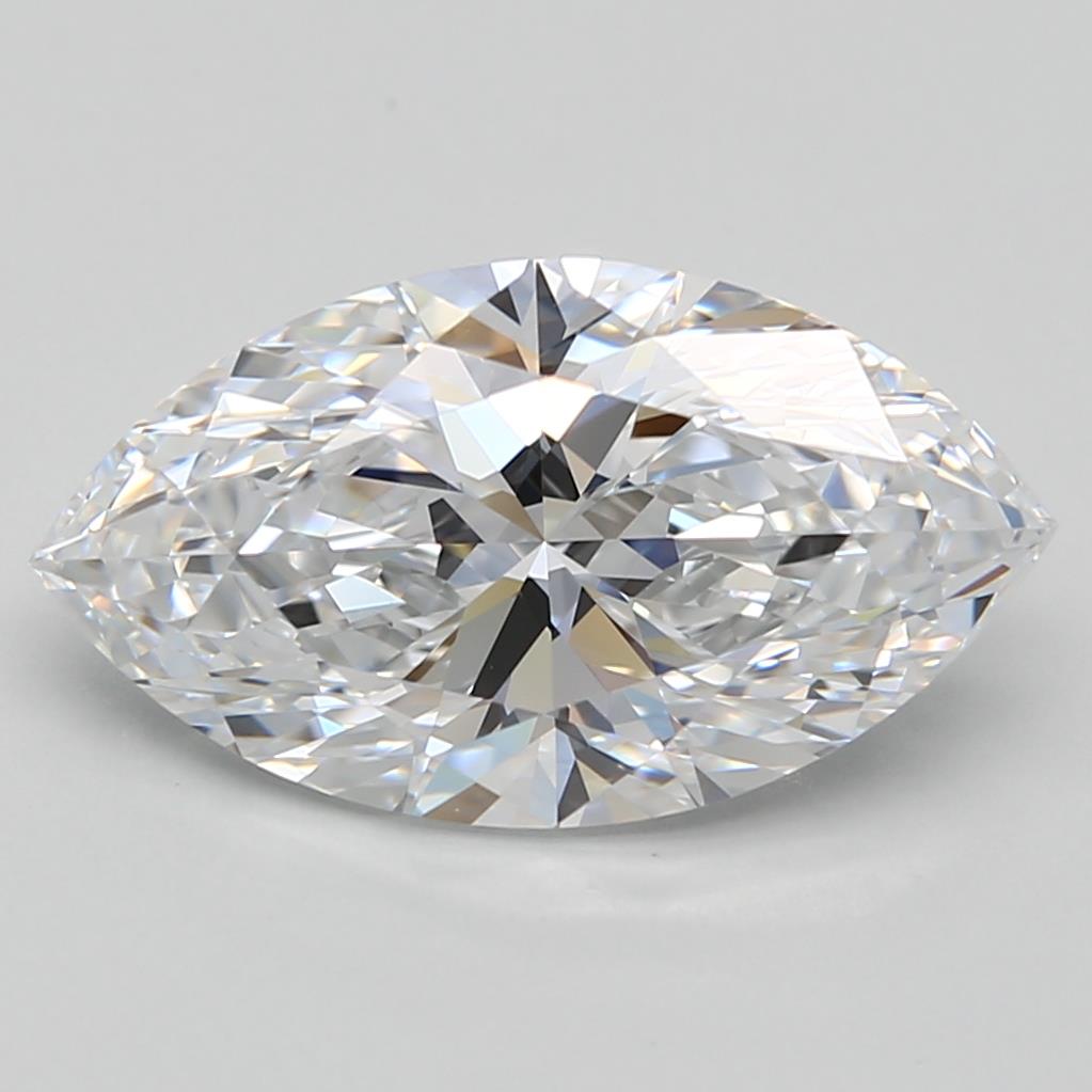 2.76 Carat Marquise Cut Lab Grown Diamond - Elegant Engagement Ring Center Stone for Proposals & Anniversaries