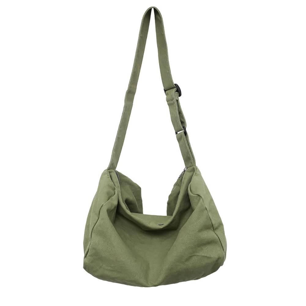 Large Capacity Canvas Crossbody Bags for Women - Durable Gym Bag, Travel Carry On & Stylish Hobo Tote | Perfect for Workout, Travel & Everyday Use