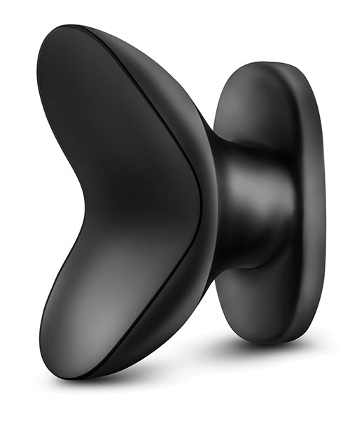 Anal Adventures Anal Anchor - Black - Premium Silicone Butt Plug for Comfortable Wear & Discreet Play - Perfect for Solo & Couple Use, BDSM & Sensual Exploration