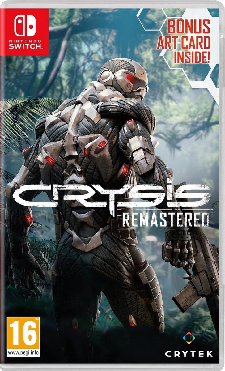 Crysis Remastered for Nintendo Switch - Action-Packed FPS Game | Portable Gaming for Travel & Home Entertainment