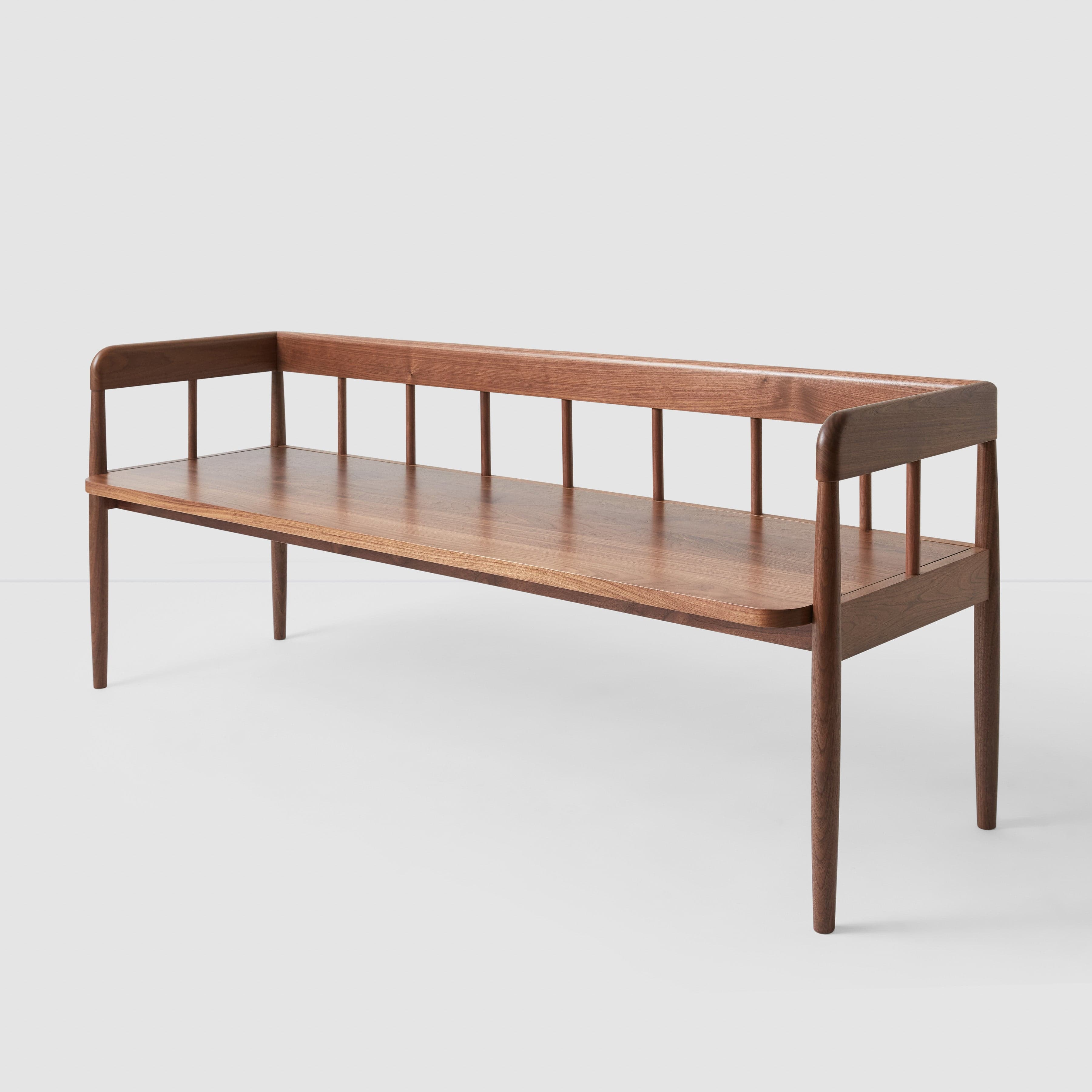 Augusta Bench - Premium Outdoor Wooden Bench for Patio, Garden, and Backyard - Perfect for Relaxing and Entertaining Guests
