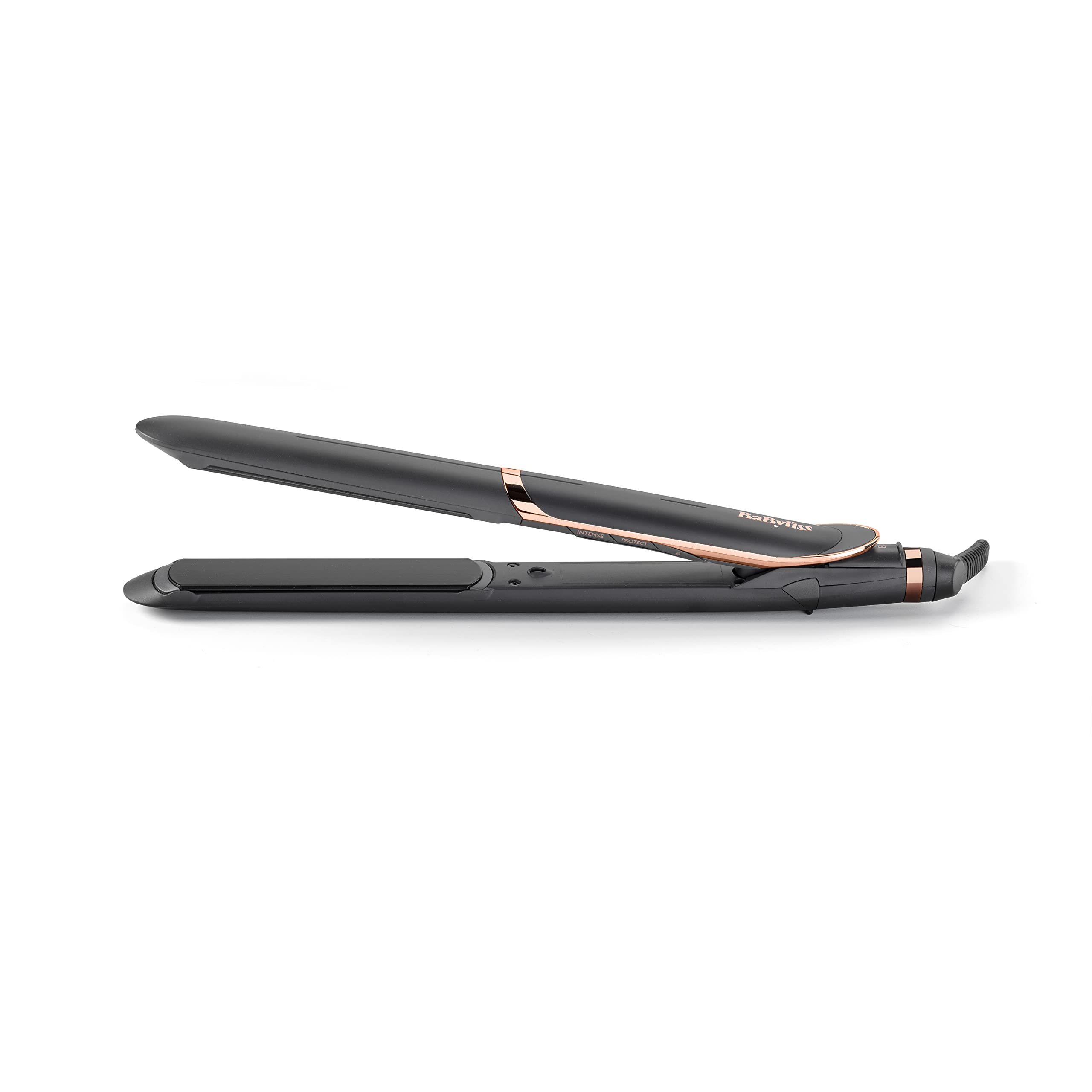 BaByliss Smooth Pro 235 Hair Straightener - Ionic Ceramic Flat Iron with 6 Heat Settings (140°C-235°C) for Salon-Quality Smoothing & Frizz Control | Perfect for Home Use, Travel & Professional Styling