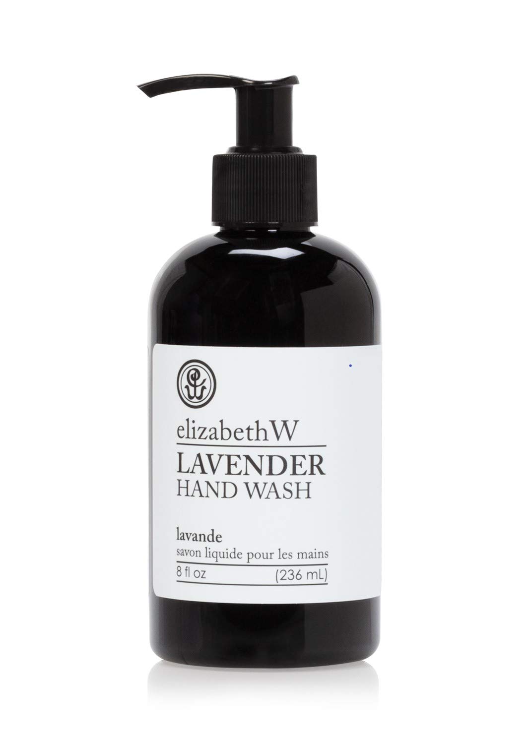 Elizabeth W Lavender Scented Hand Wash Soap - Moisturizing & Antibacterial for Home, Kitchen, and Bathroom Use