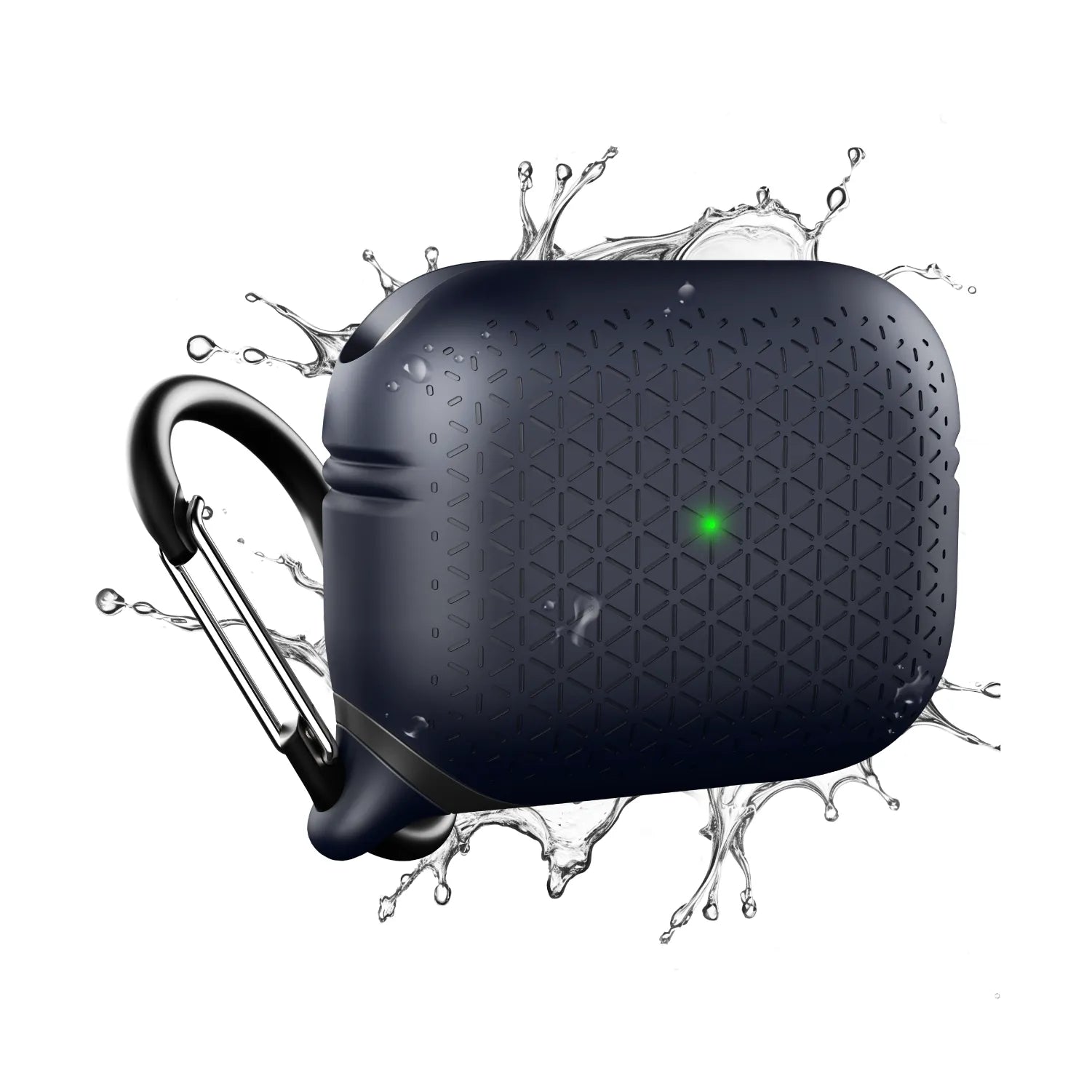 Apple AirPods Pro (2nd Generation & 1st Gen) Waterproof Protective Case with Carabiner Clip - Perfect for Running, Hiking & Outdoor Activities