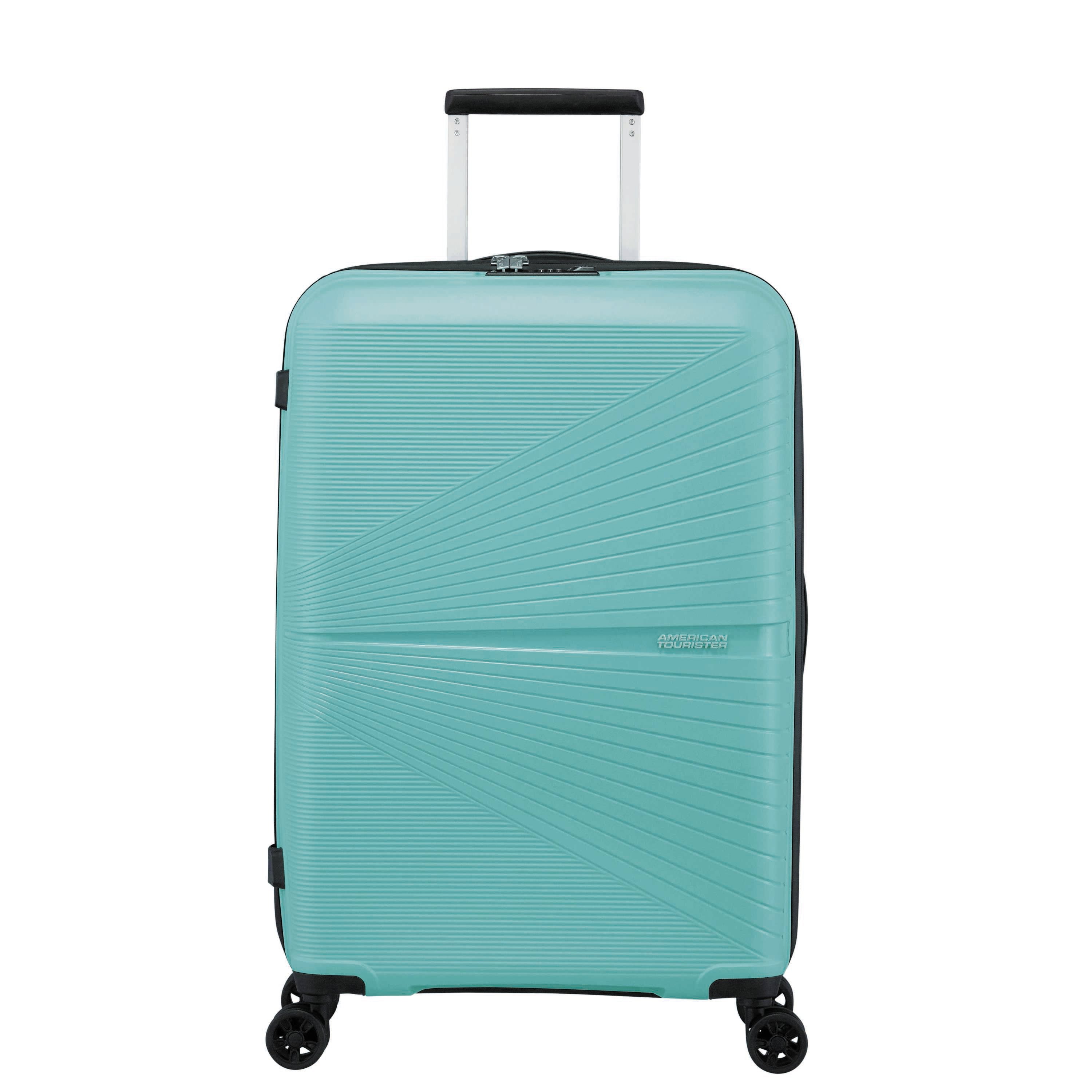 American Tourister Airconic 3-Piece Expandable Spinner Luggage Set with TSA Lock - Lightweight Hardshell Suitcases for Travel, Business Trips & Family Vacations