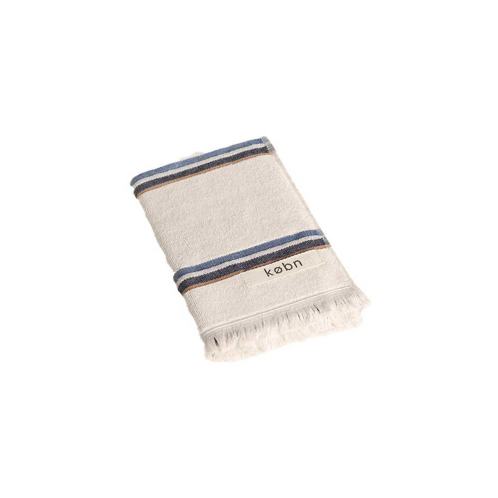 KOBN Premium Cotton Hand Towel - Soft, Absorbent & Quick-Drying - Perfect for Bathroom, Kitchen & Gym Use - Ecru Color