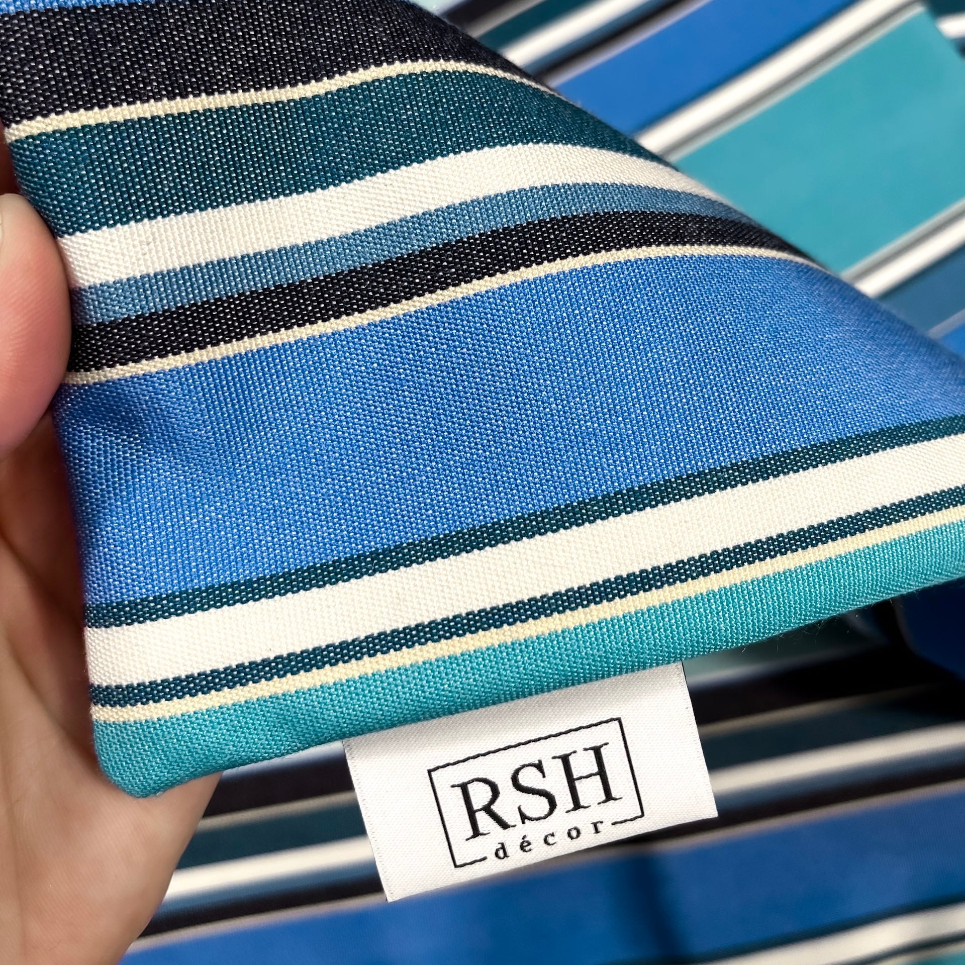 Sunbrella Printed Fabric by the Yard - Waterproof & UV Resistant Outdoor Fabric for Patio Furniture, Cushions, and Awnings