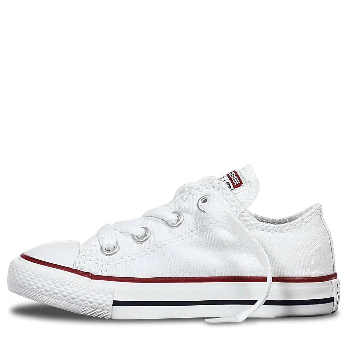 Converse Kids Chuck Taylor All Star Low Top White Sneakers - Classic Casual Shoes for Boys & Girls - Perfect for School, Play & Everyday Wear