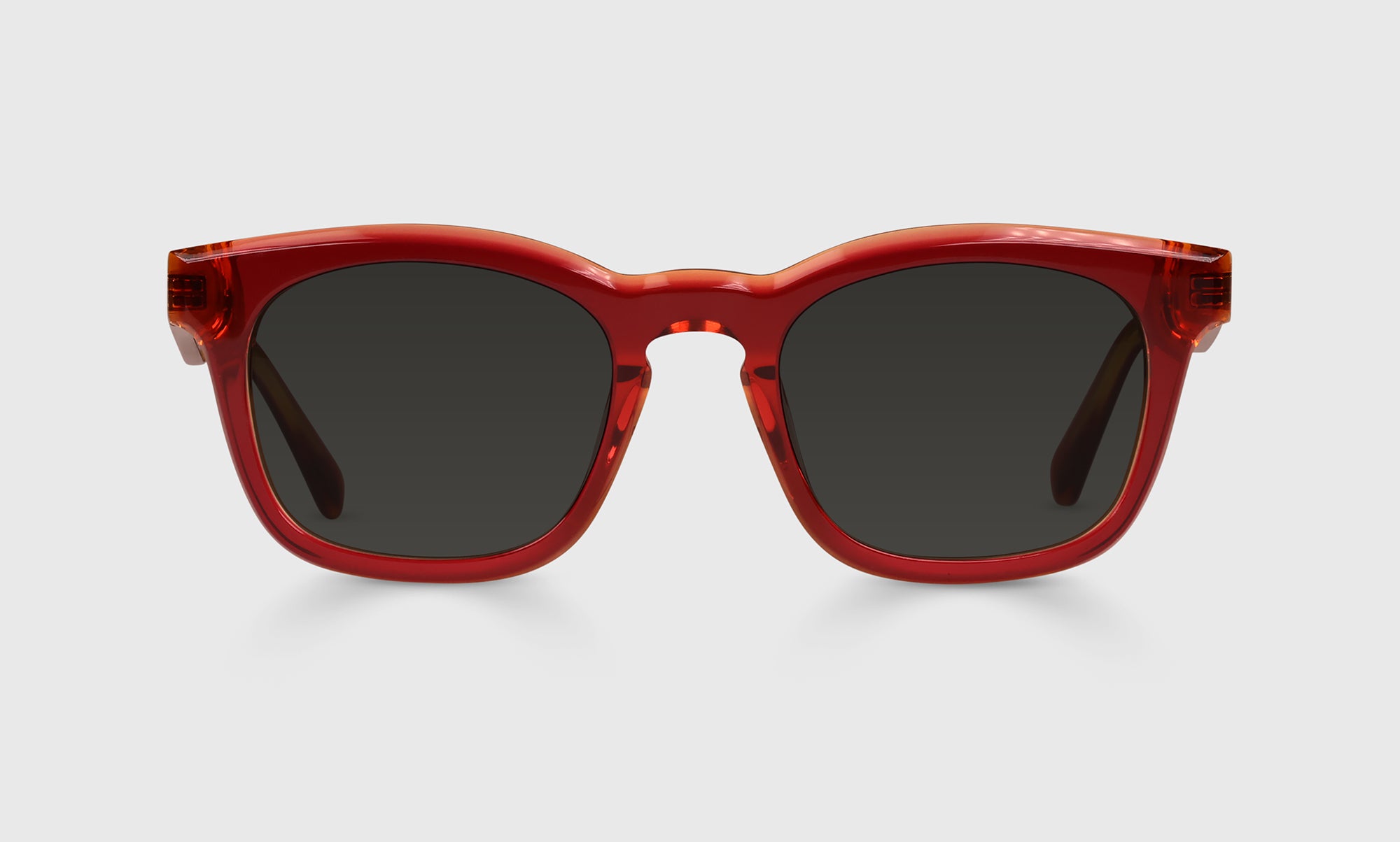 01 - Red and Orange Crystal Front and Temples