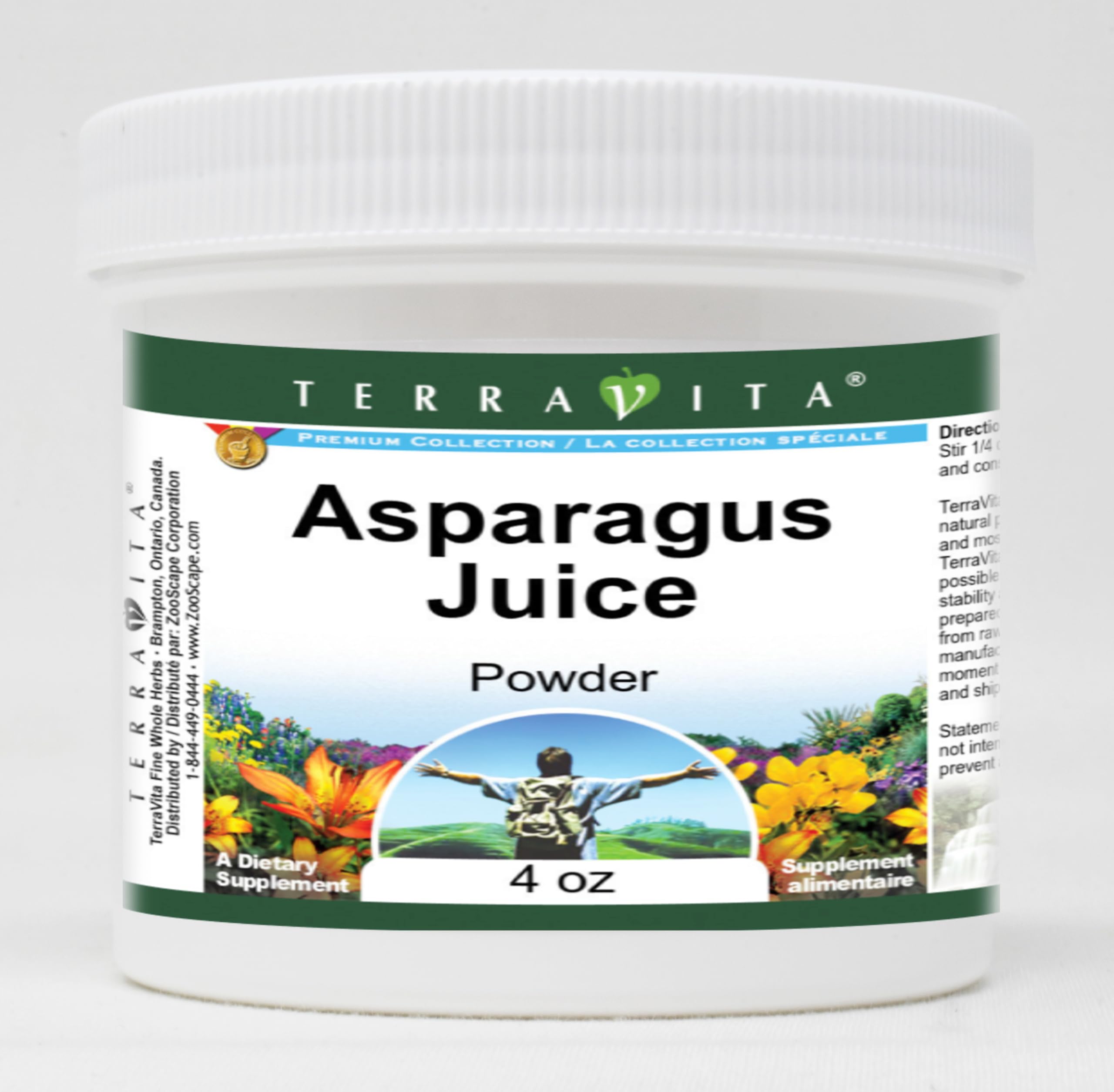 Organic Asparagus Juice Powder 4oz | Natural Detox & Immune Support | USDA Certified | ZIN: 519024 | Perfect for Smoothies, Wellness Shots & Healthy Recipes