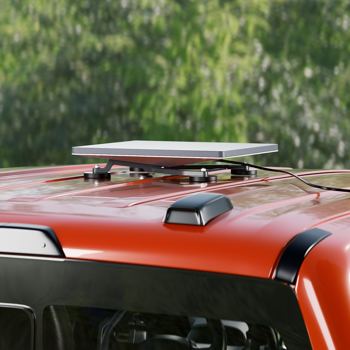 Starlink Mini Car Roof Mount - Patented Magnetic Quick Release Mounting Kit for RVs, Vans, Boats, Yachts & Trucks | Durable Aluminum Alloy | Perfect for Road Trips, Camping & Marine Adventures