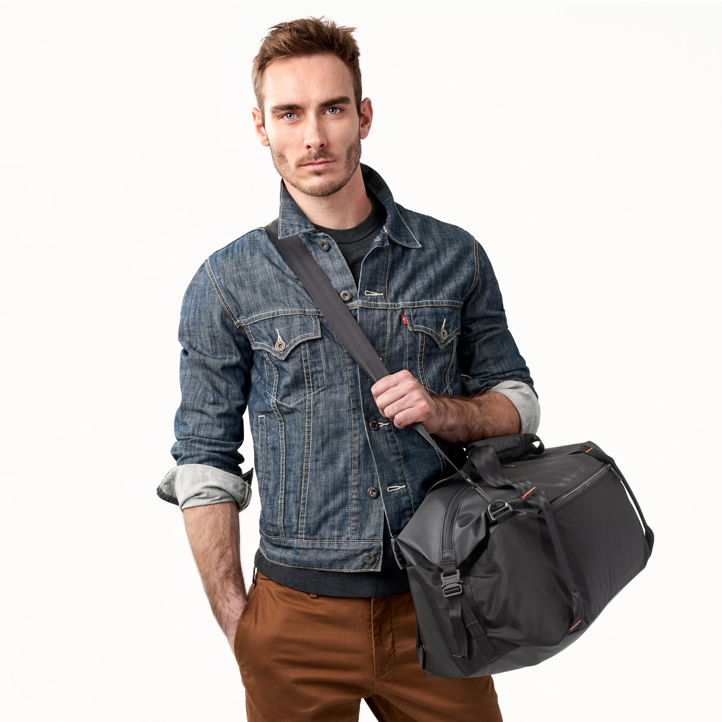 Briggs & Riley ZDX Cargo Satchel - Durable Expandable Laptop Briefcase for Business Travel & Commuting - Perfect for Work, Office & Professional Use