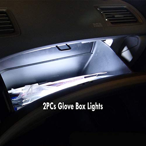 12Pc Canbus Error Free Super White 6000K LED Interior Light Kit for 2014-2017 RAM ProMaster 1500 2500 3500 - Upgrade Dashboard Dome Map Trunk Lights