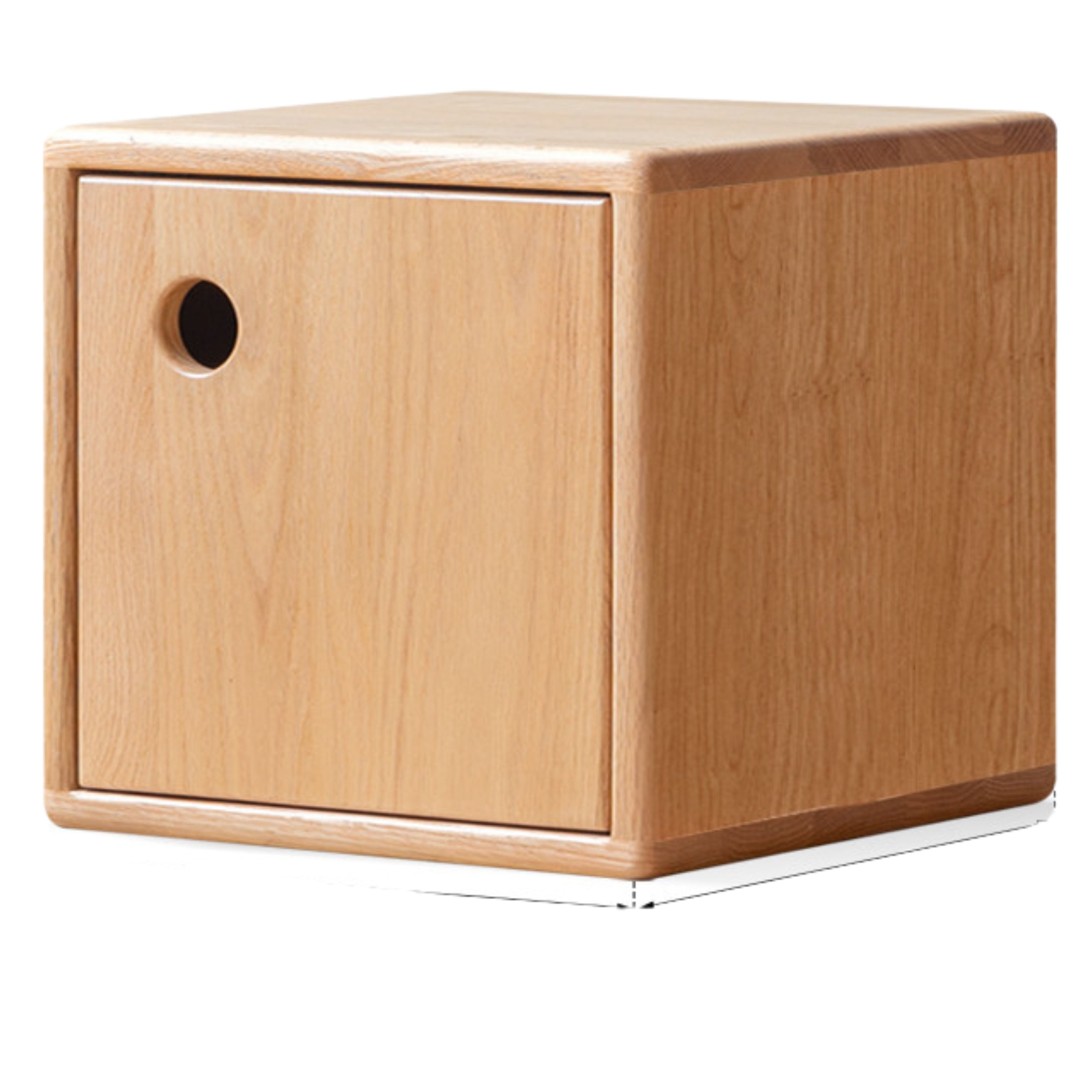 Solid Oak and Cherry Wood Bookshelf - Customizable Free Combination for Home Office, Living Room & Library Storage