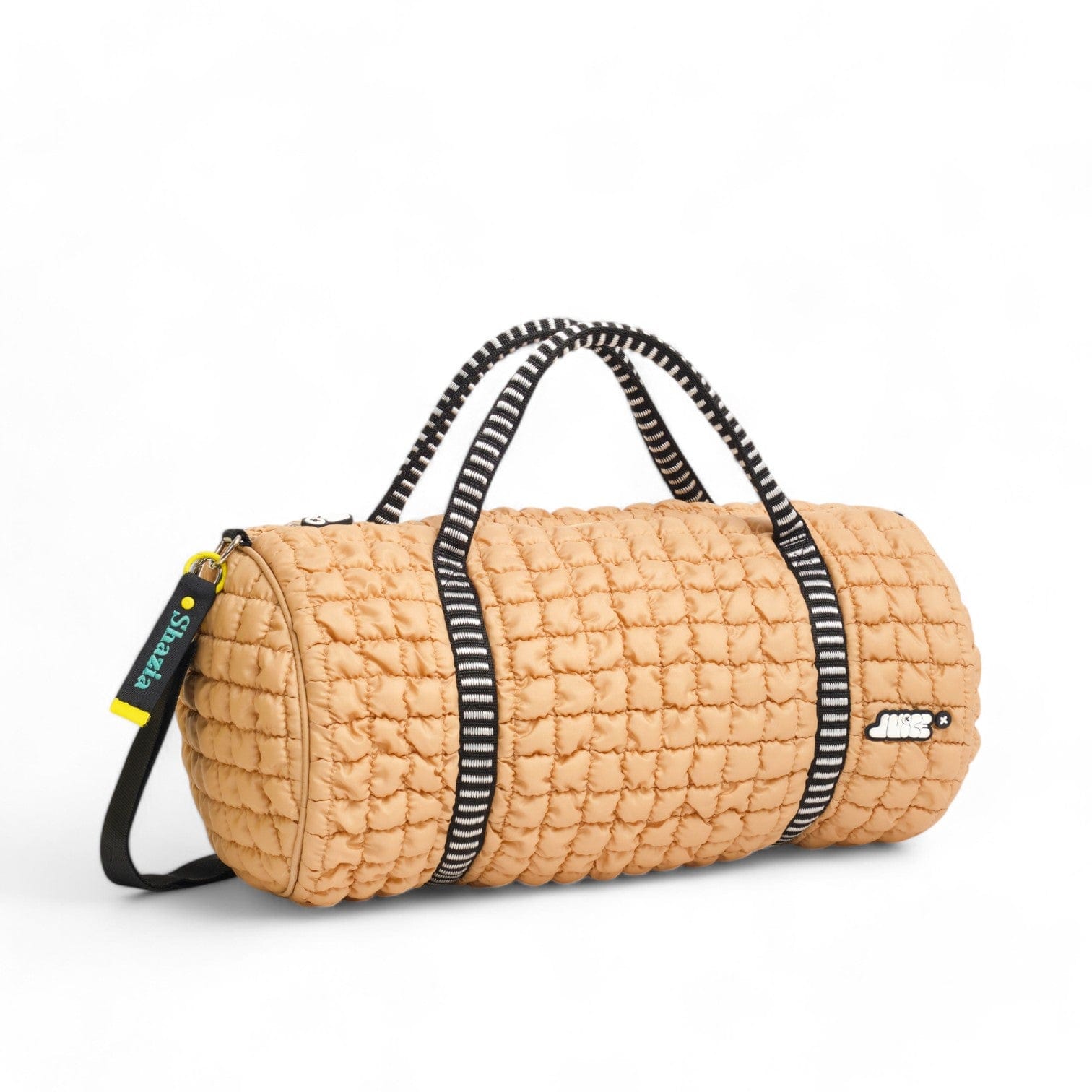 Stylish Boba Duffle Bag for Travel & Gym - Trendy Sand Color Backpack with Large Capacity | Perfect for Workouts, Weekend Trips & College Essentials