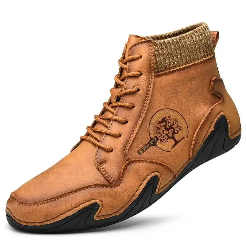 Dillon Women's Lace Up Leather Ankle Boots - Stylish Comfort for Fall & Winter Fashion | Perfect for Office, Dating & Casual Outfits