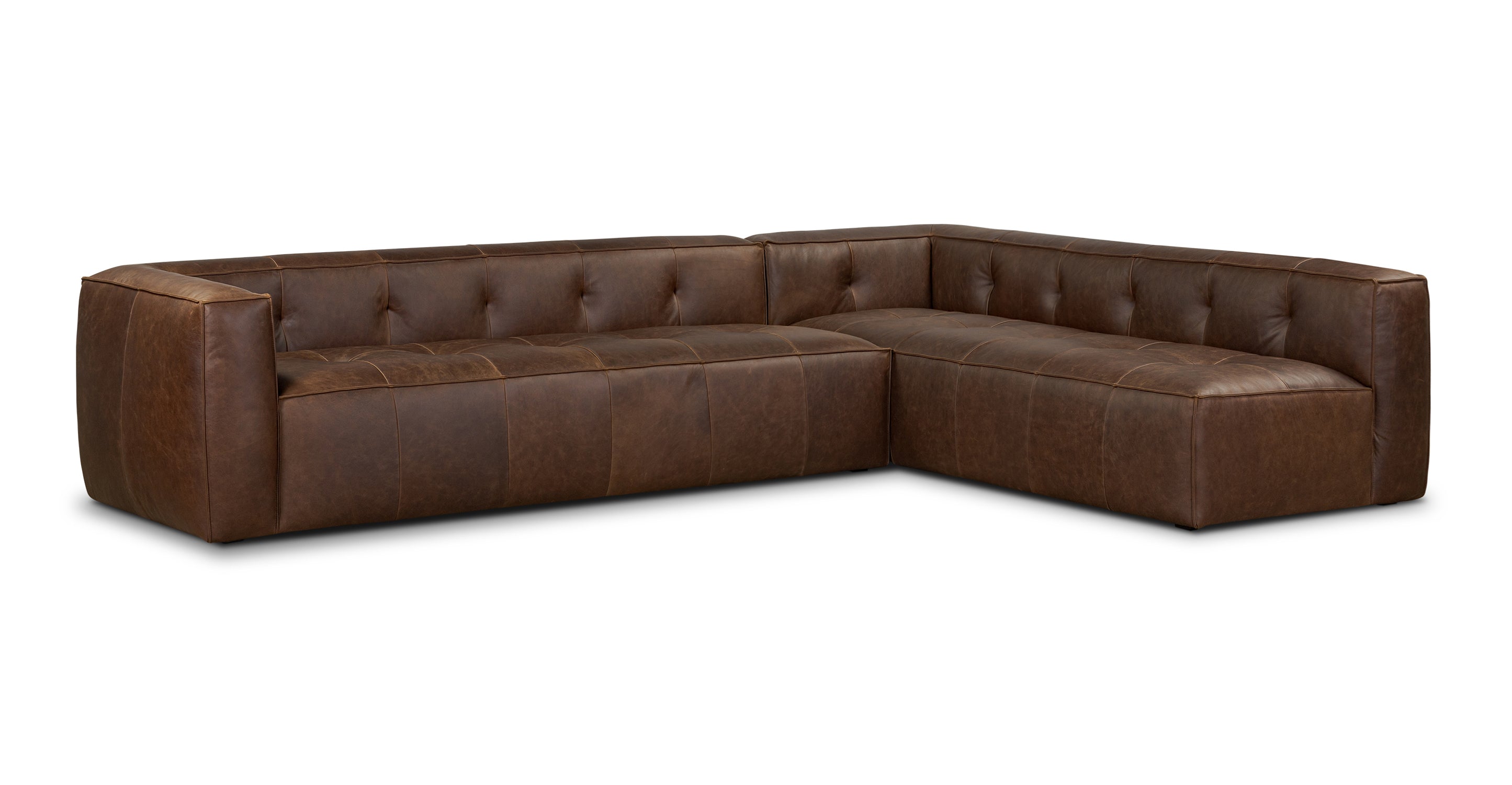Reversible Corner Sectional Sofa - Modern L-Shaped Couch with Reversible Chaise for Living Room, Family Room & Small Spaces - Soft Fabric Upholstery & Comfortable Seating - Perfect for Apartments, Lofts & Home Theater