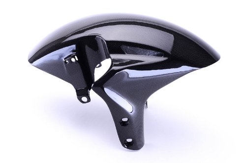 Bestem CBHO-1K06-FFD Black Carbon Fiber Front Fender for Honda CBR1000RR (2004-2007) | Lightweight Motorcycle Body Part | Perfect for Racing & Street Performance