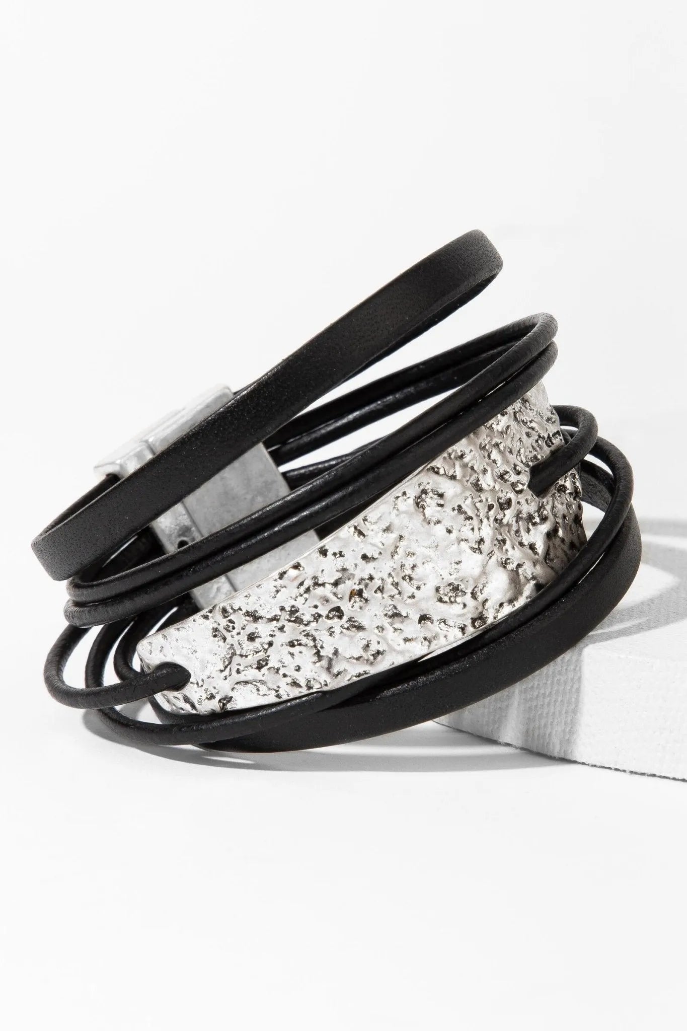 Absolute Zero Genuine Leather Bracelet for Men & Women - Stylish & Durable Handmade Leather Wristband - Perfect for Casual Wear, Gifts & Outdoor Adventures