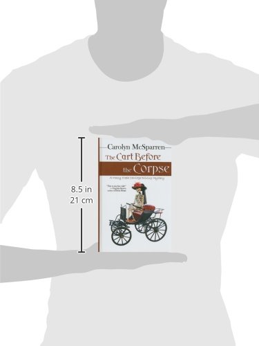 The Cart Before the Corpse - Large Print Clean Mystery Novel by Thorndike Press | Cozy Mystery Book for Adults | Perfect for Book Clubs & Relaxing Evenings