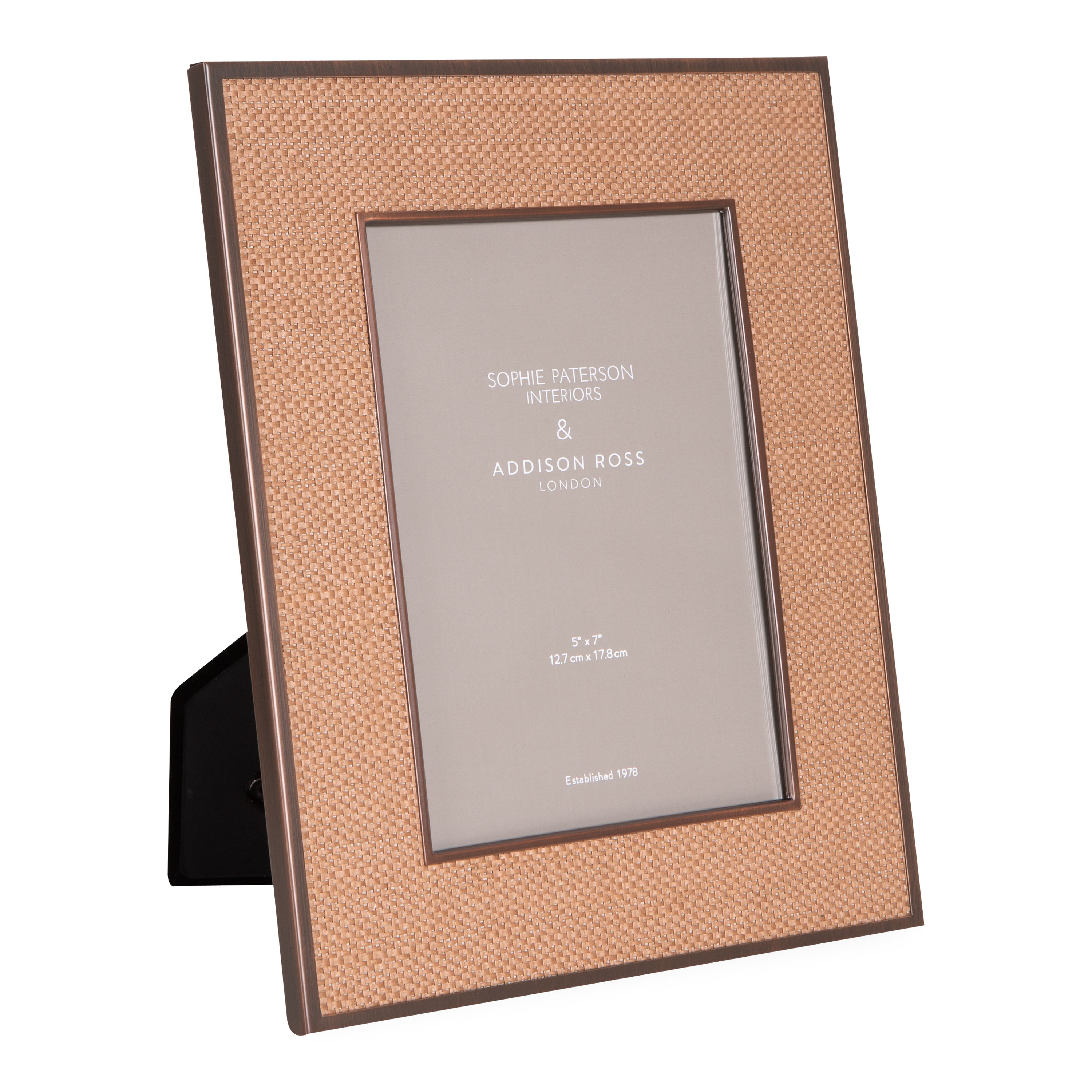 Natural Rattan Frame with Almond Finish - Stylish Home Decor for Living Room, Bedroom, or Patio