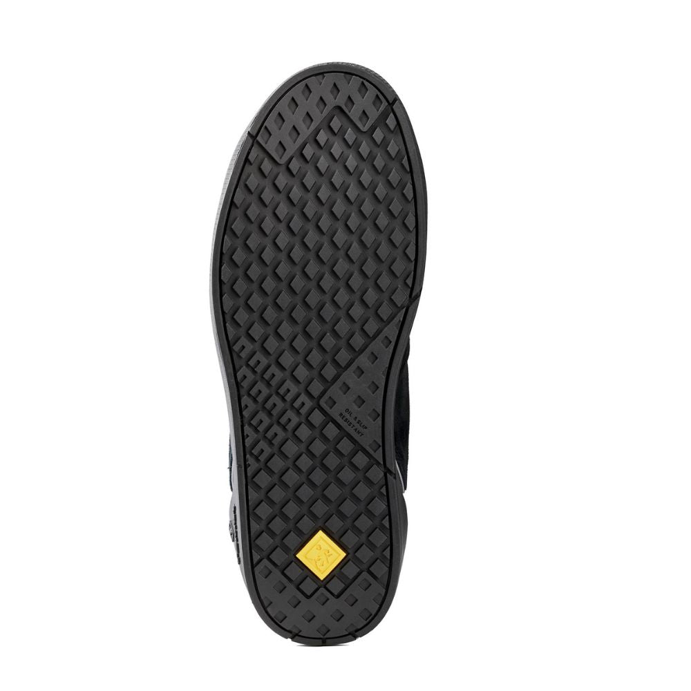 TR0A838YB16 Men's Aluminum Toe Skate Shoes - Lightweight Safety Work Shoes for Skating & Construction - Black Non-Slip Athletic Shoes | Perfect for Skateboarding, Warehouse Work & Outdoor Activities