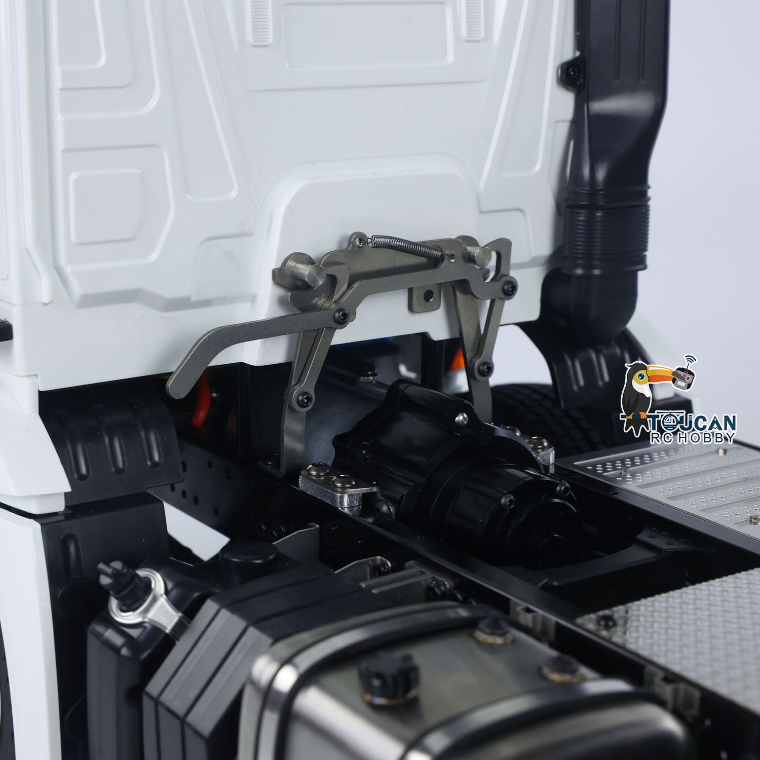 1/14 Scale 6x6 RC Tractor Truck - 2-Speed Metal Gearbox, Lockable Differential Axles, Ready-to-Run with Battery & Radio - Compatible with TAMIYA Trailers | Fast Free Shipping | Perfect for Off-Road Adventures, Construction Site Play & RC Truck Racing