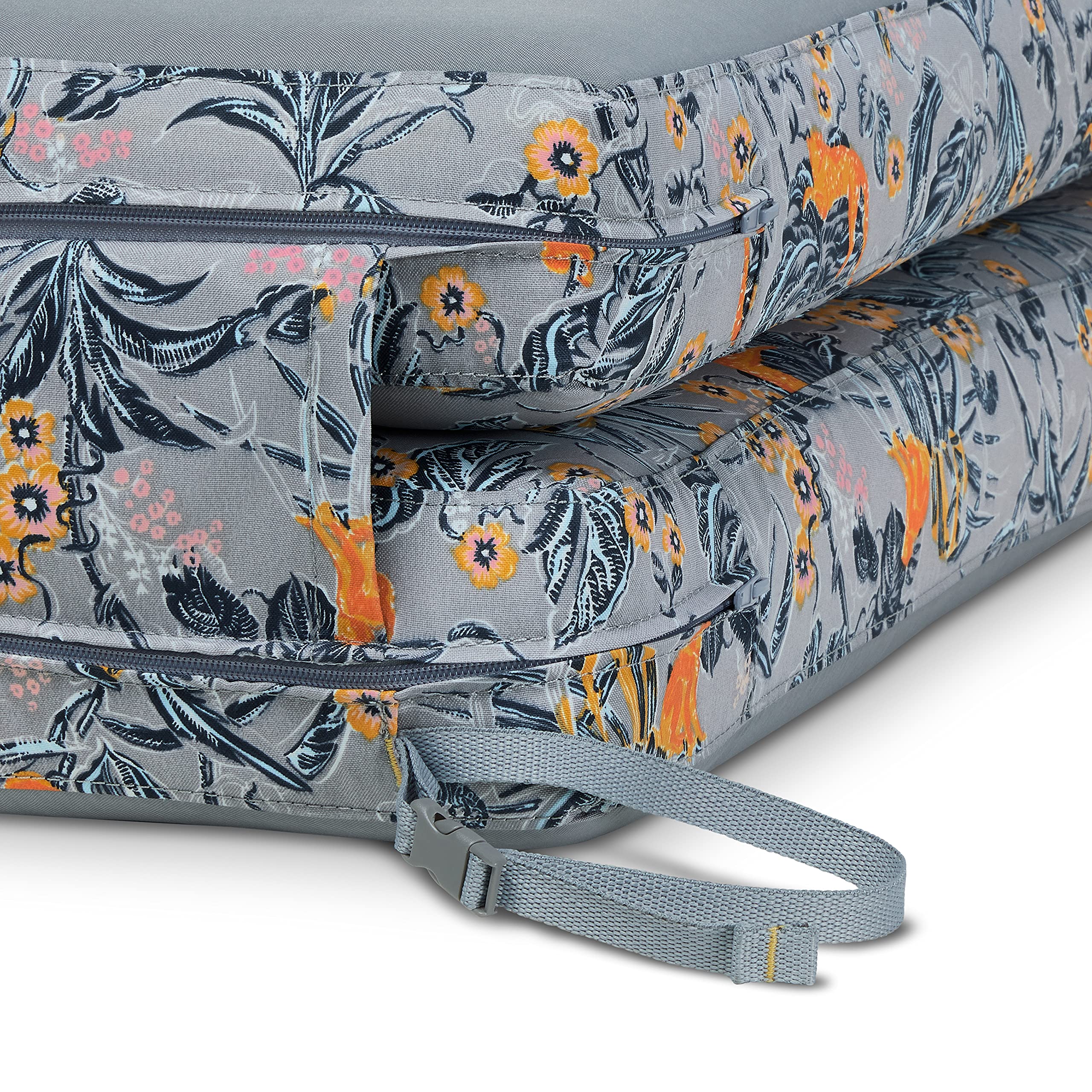 Vera Bradley Water-Resistant Outdoor Chaise Lounge Cushion - 21