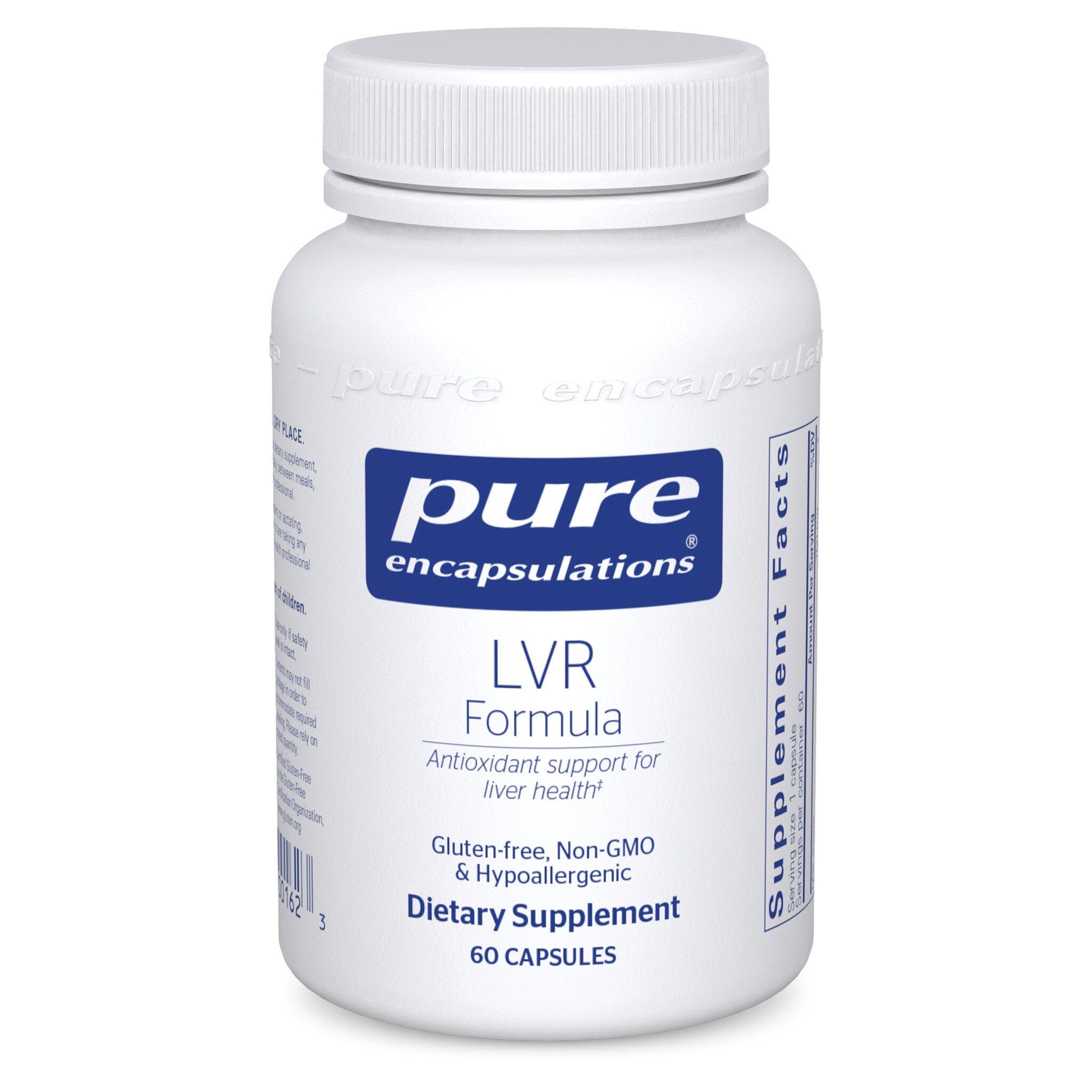 Pure Encapsulations LVR Formula Supplement - Liver Support & Detox - Supports Healthy Liver Function for Daily Wellness & Detoxification
