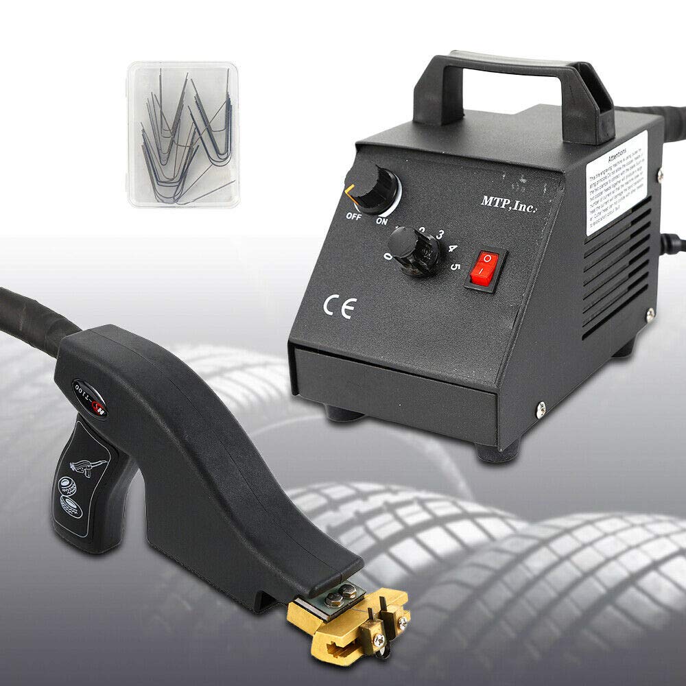 Heavy Duty 350W Electric Tire Grooving Machine - Manual Car & Truck Tire Groover with Heating Function, U-Type & V-Type Cutter, Includes 20 Blades - Perfect for Off-Road Vehicles, Racing Tires & Winter Tire Maintenance
