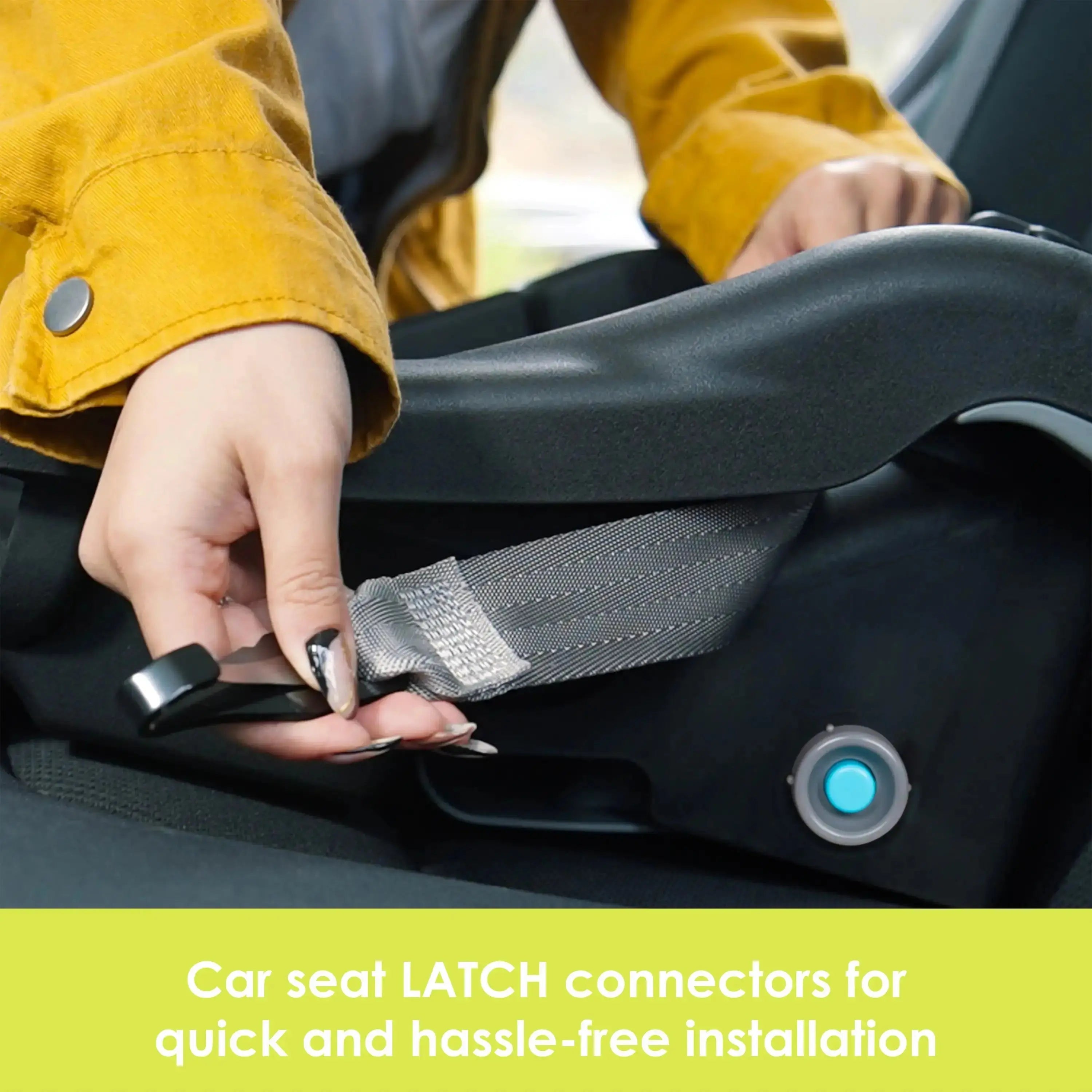 EZ Lift™ PRO Infant Car Seat - Lightweight & Safe Baby Car Seat for Newborns to 35 lbs - Perfect for Travel, Airplanes & Everyday Use