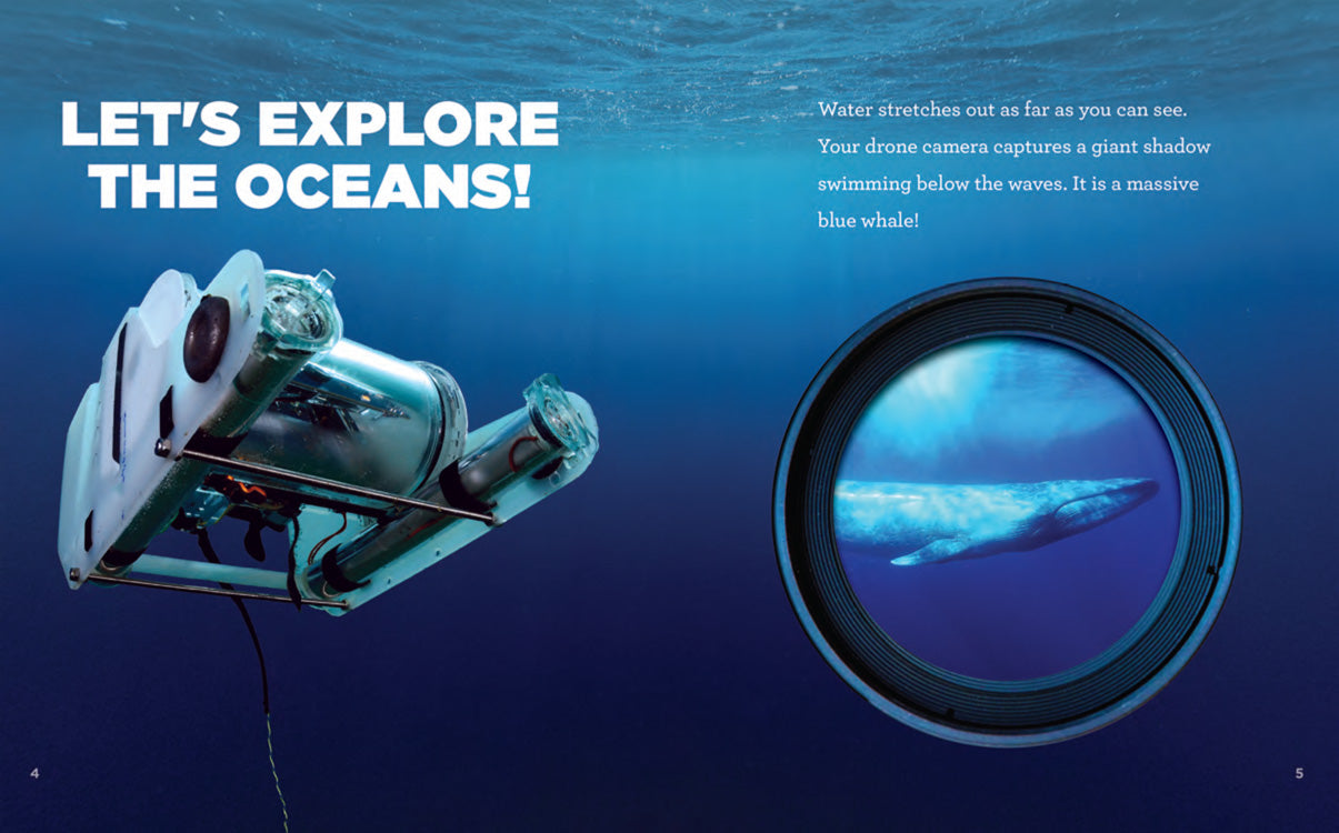 Explore the Oceans - Book ISBN 9781640260627 | Marine Life, Oceanography & Adventure for Kids & Adults | Perfect for Education, Travel & Home Reading